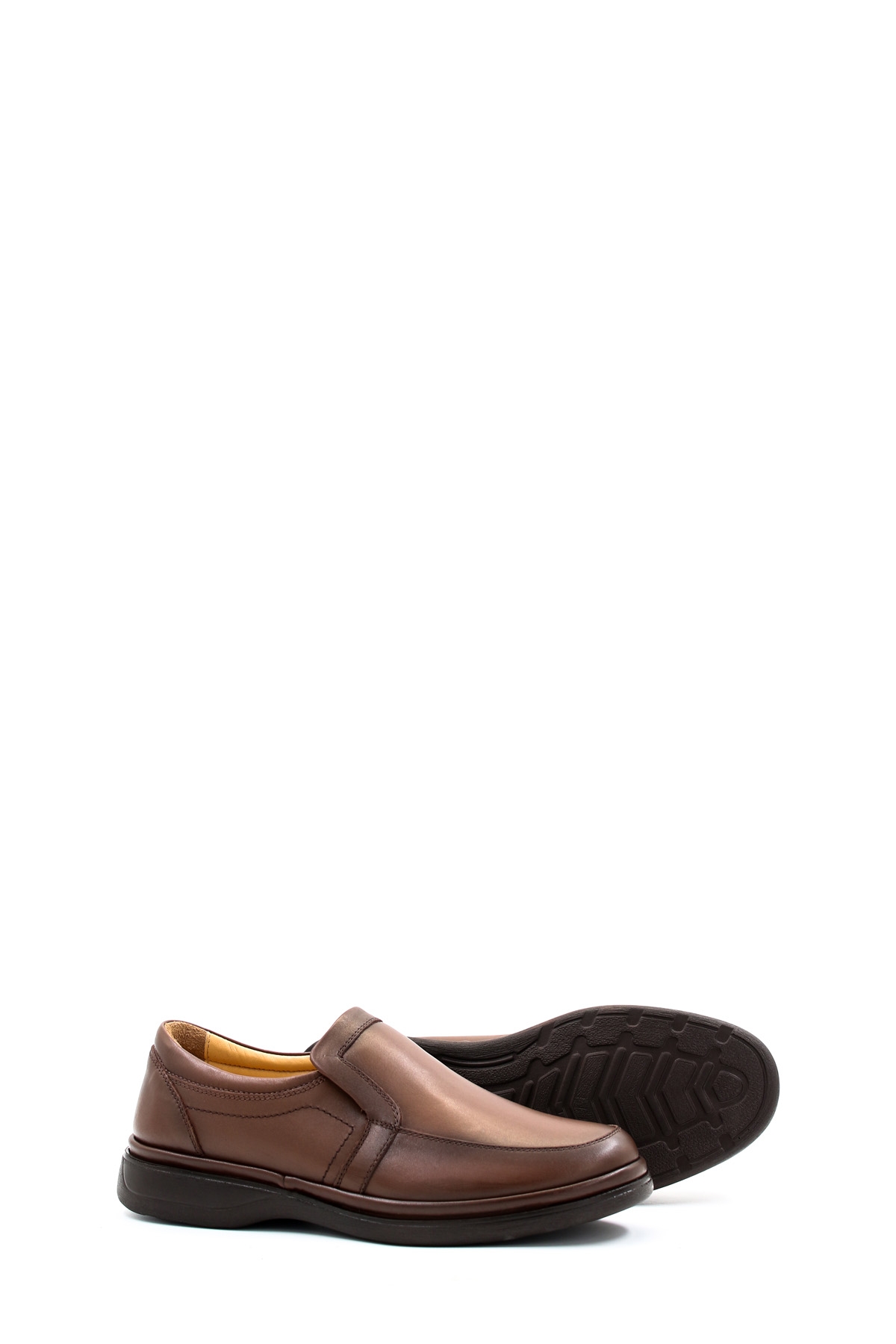 Hakiki Deri Ortopedik Erkek Casual Ayakkabı 662MA209 - Görsel 6