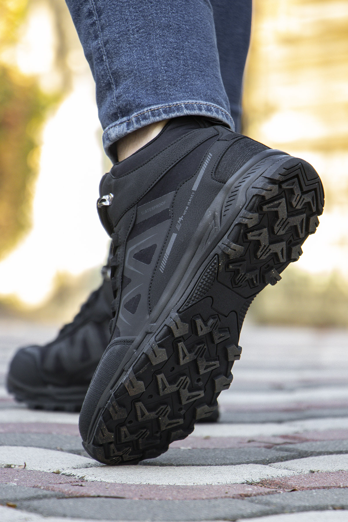 . Jersey Kaymaz Taban Su Geçirmez Outdoor Erkek Bot - Görsel 5