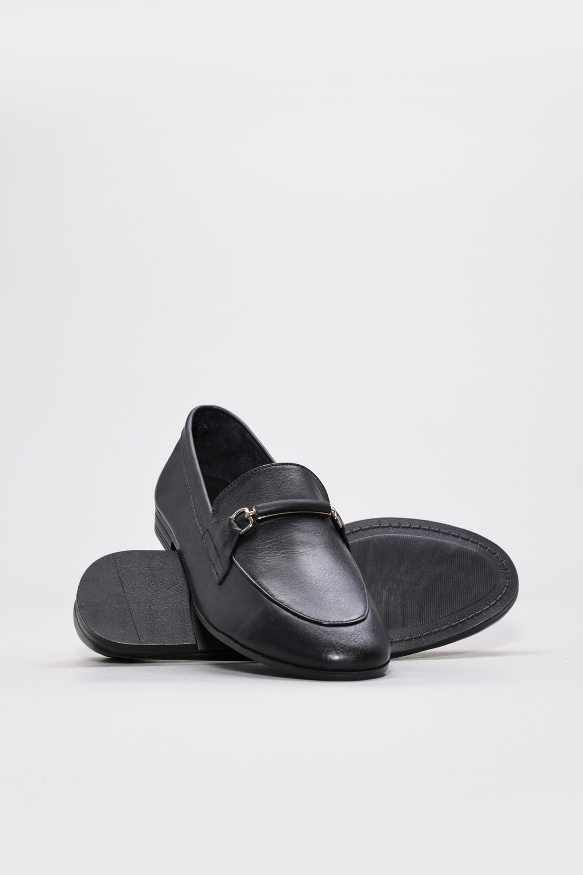 Hakiki Deri Kadın Babet Ayakkabı 419ZAE-15 - Görsel 5