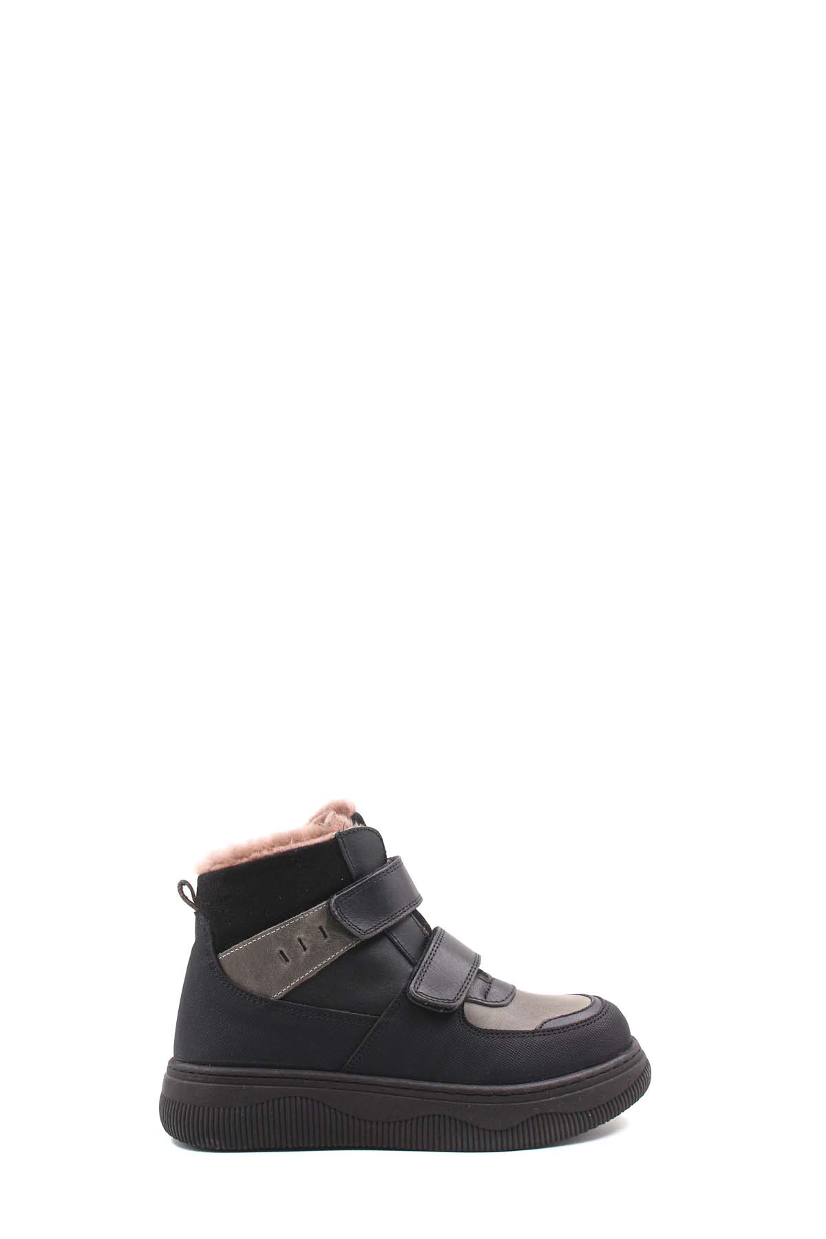 Hakiki Deri Kürklü Unisex Çocuk Klasik Bot 157KXA2710 - Görsel 3