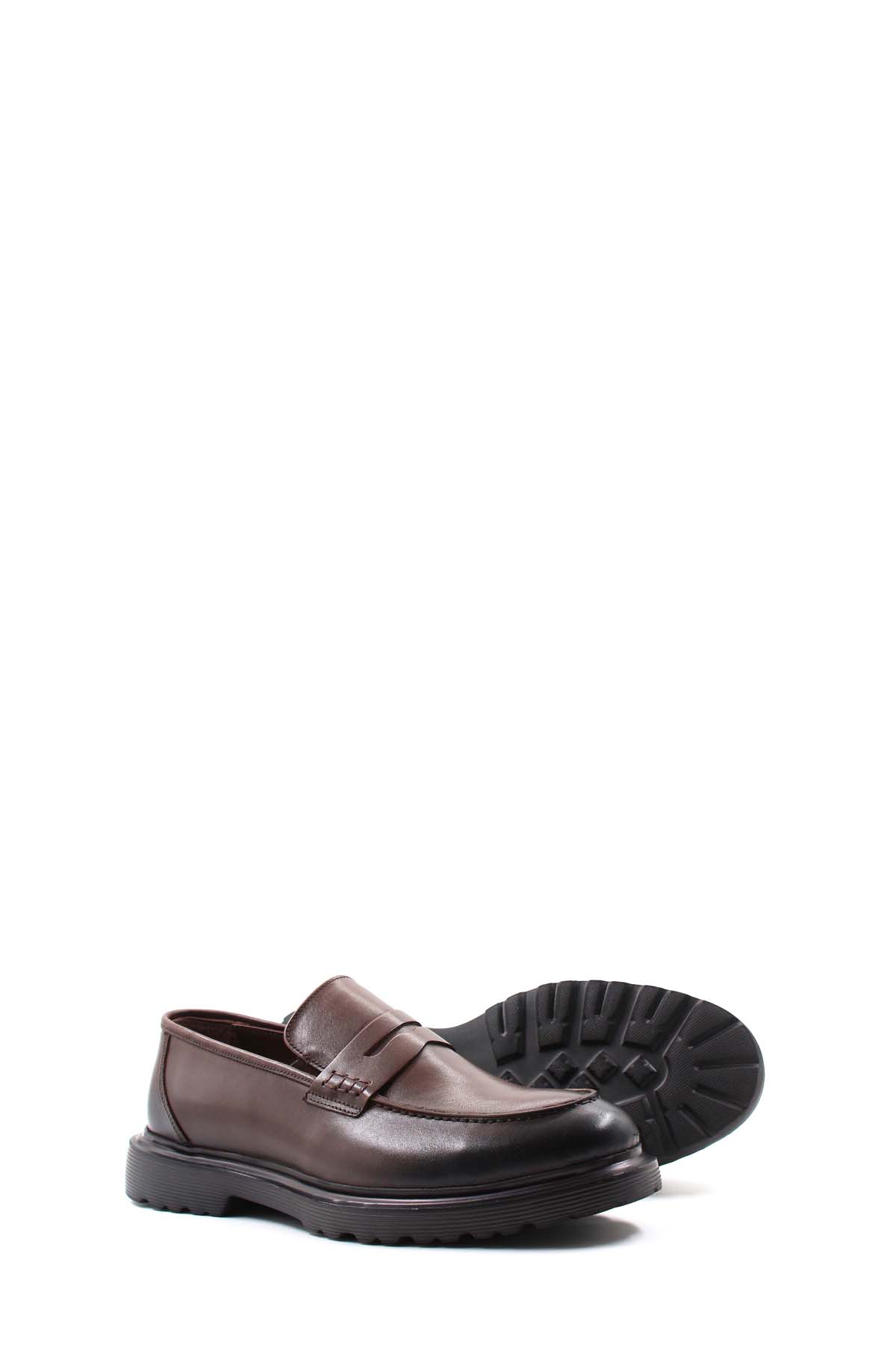 Hakiki Deri Erkek Klasik Ayakkabı 741MA506E30 - Görsel 5