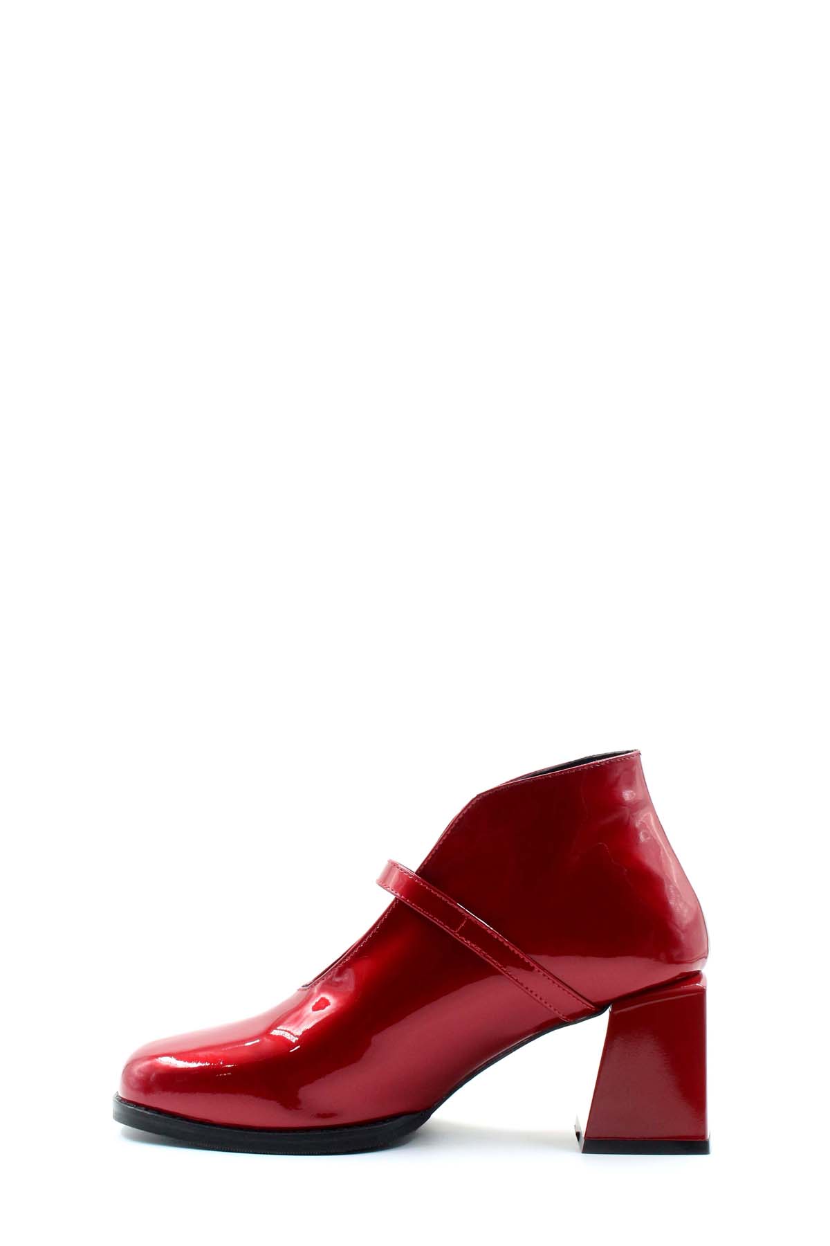 Hakiki Deri Kadın Kalın Topuklu Bot 064SZA230 - Görsel 3