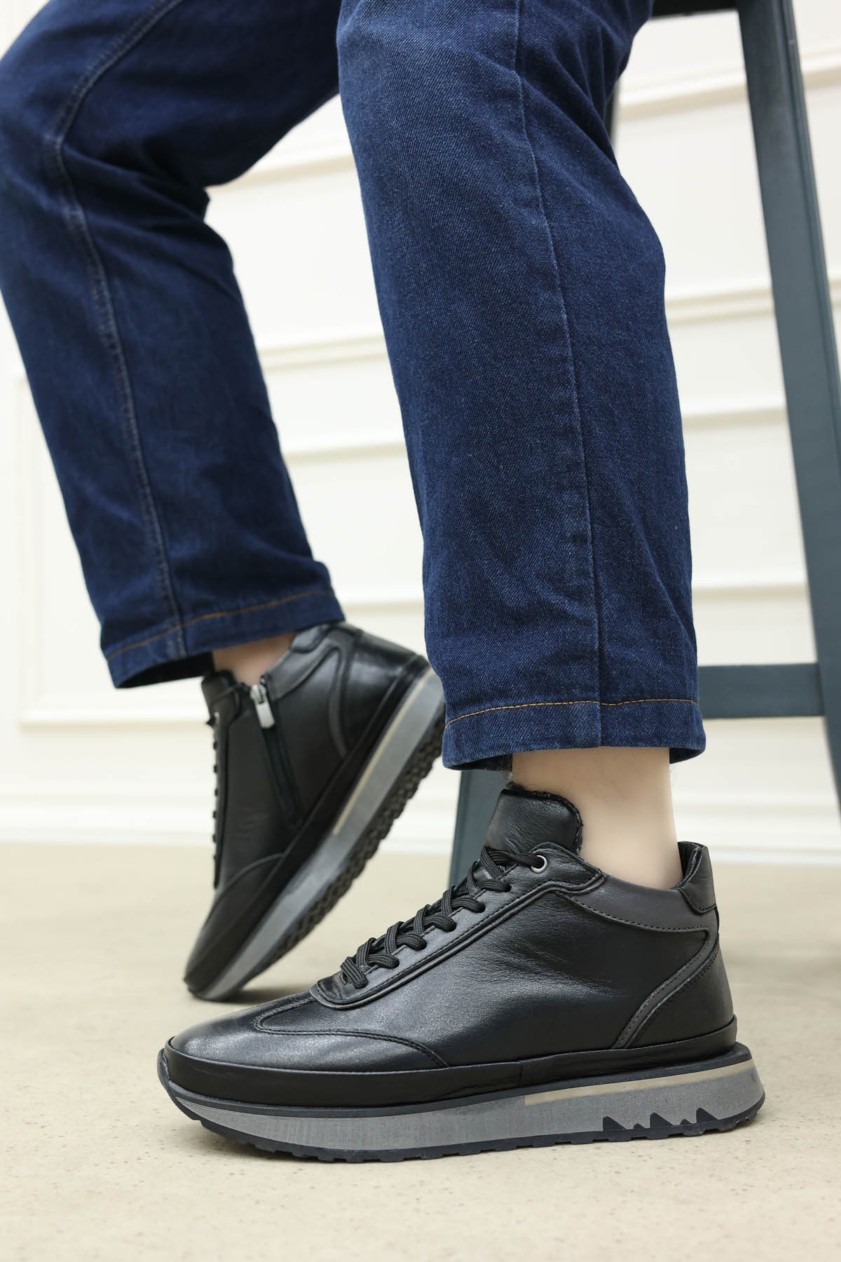 Hakiki Deri Erkek Klasik Bot 855SMA3066 - Görsel 2