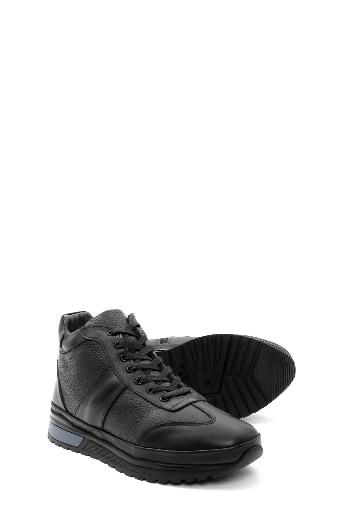 Hakiki Deri Kürklü Erkek Spor Bot 722KMA306 - Görsel 4