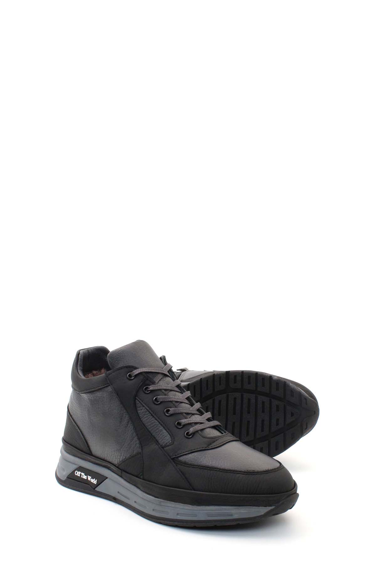 Hakiki Deri Kürklü Erkek Spor Bot 722KMA317 - Görsel 4