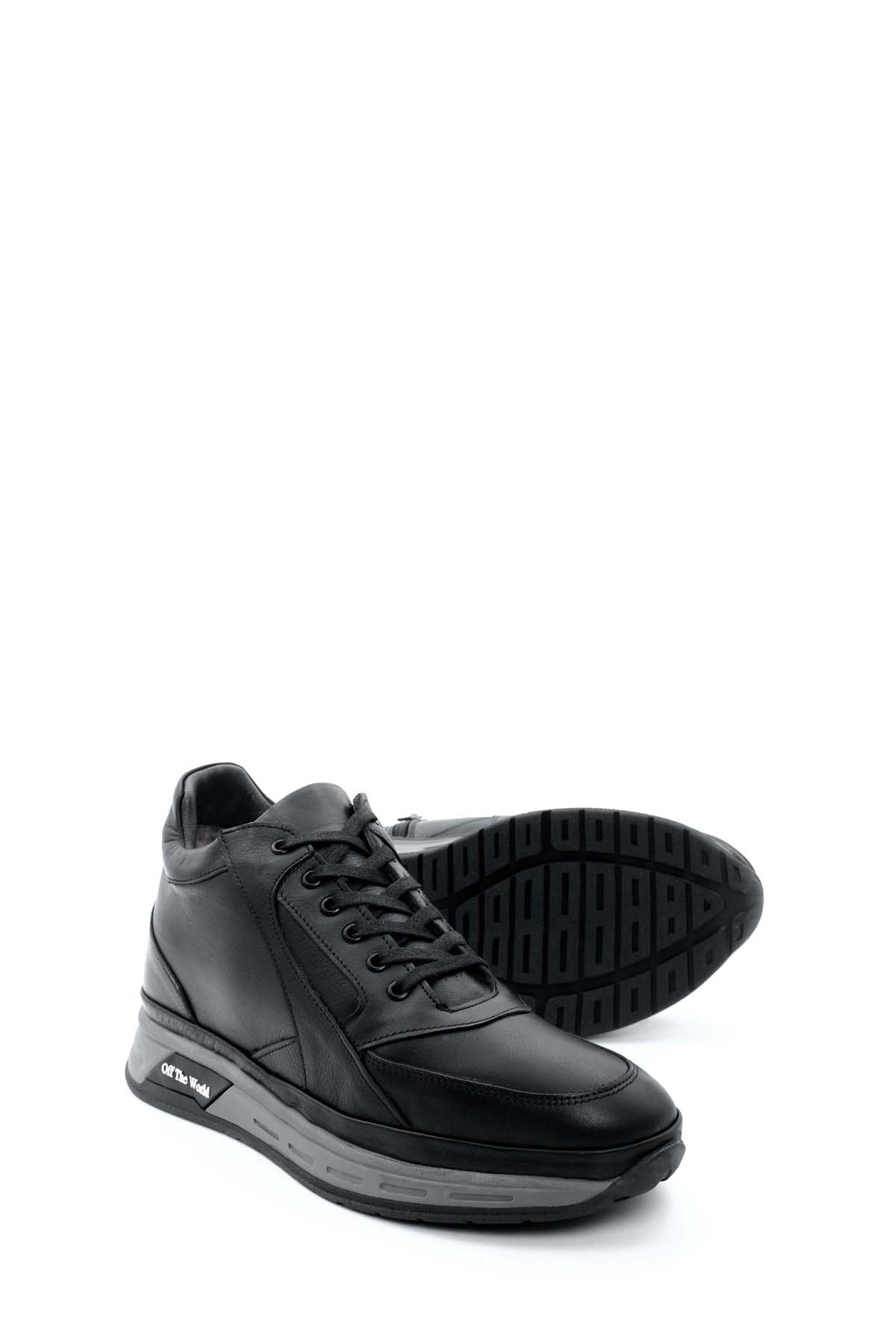 Hakiki Deri Kürklü Erkek Spor Bot 722KMA317 - Görsel 4