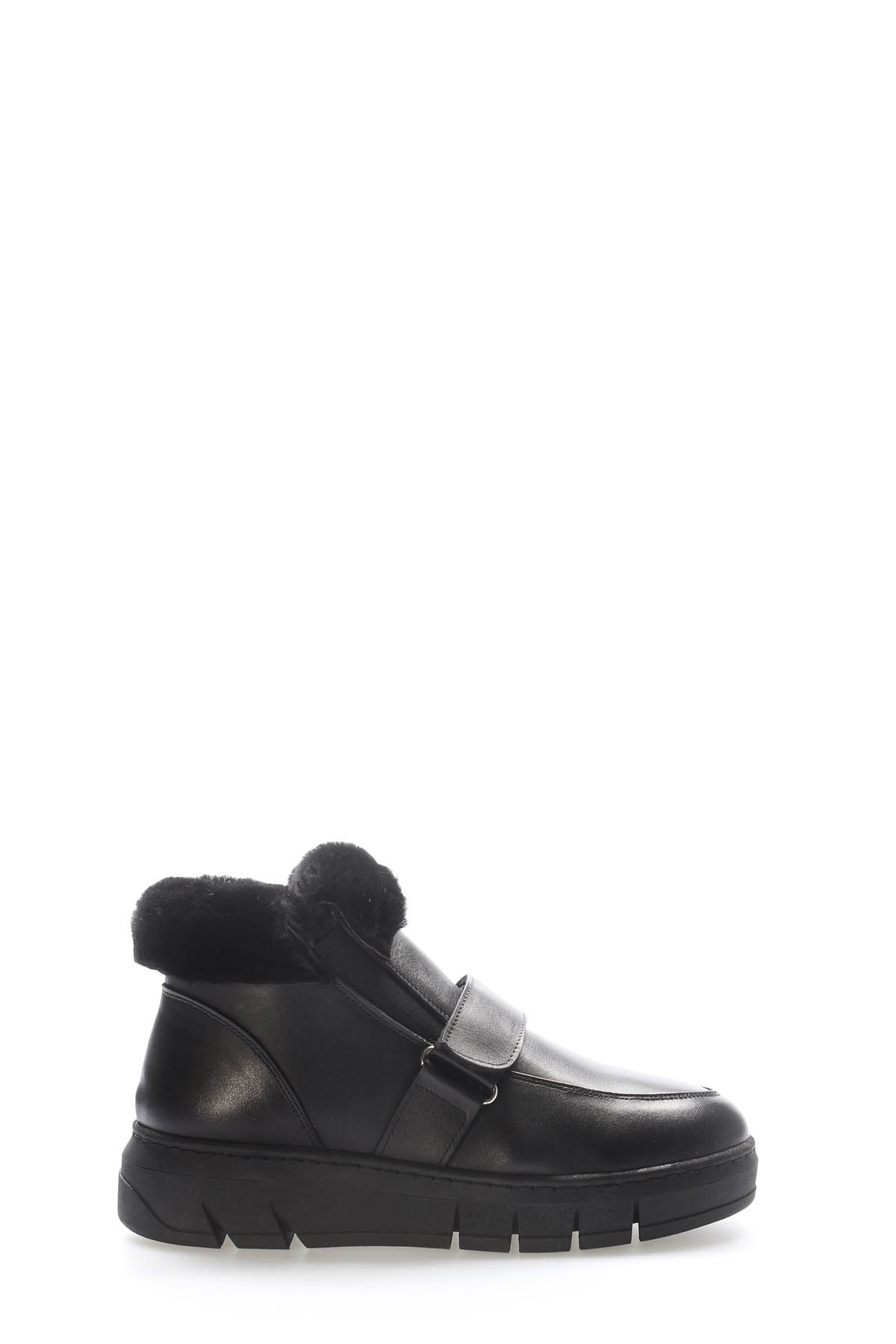 Hakiki Deri Kürklü Kadın Klasik Bot 916KZA3700 - Görsel 3