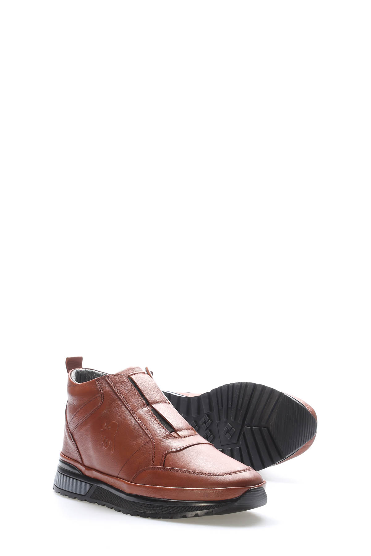 Hakiki Deri Kürklü Erkek Spor Bot 856KMA717 - Görsel 5