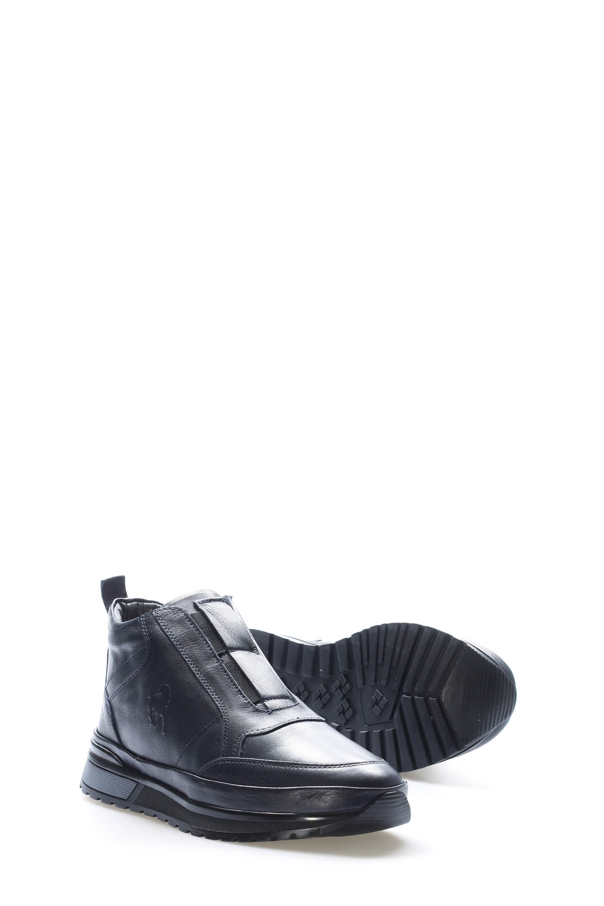 Hakiki Deri Kürklü Erkek Spor Bot 856KMA717 - Görsel 5