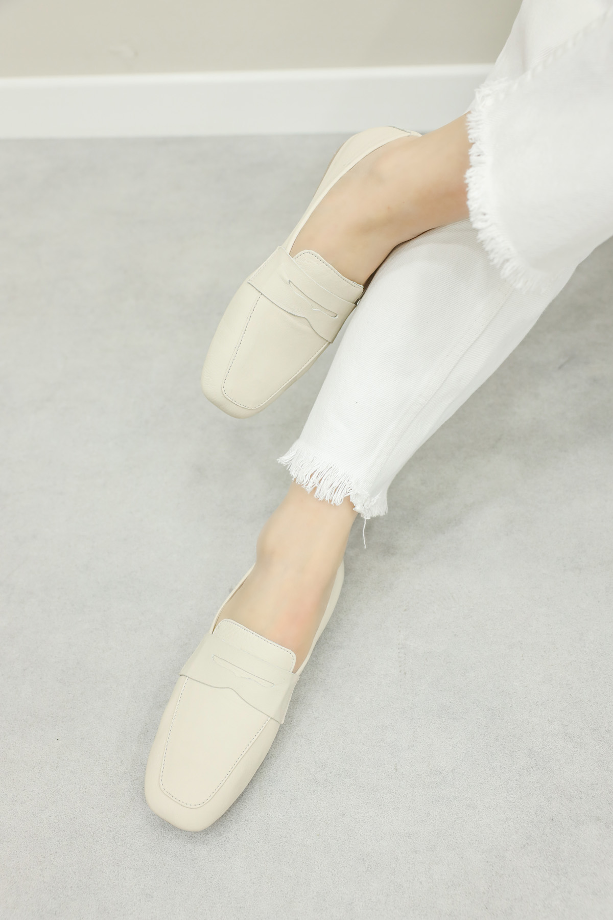 Hakiki Deri Kadın Babet Ayakkabı 210ZA0003 - Görsel 2