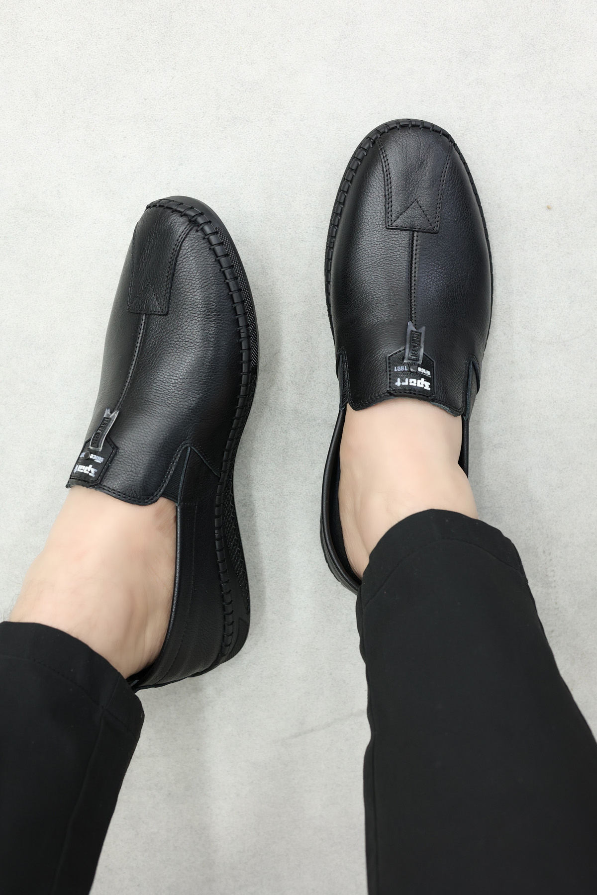 Hakiki Deri Erkek Casual Ayakkabı 126MA308 - Görsel 2