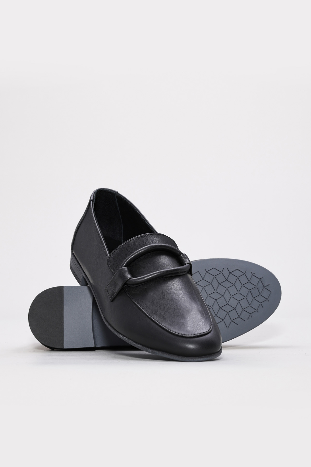 Hakiki Deri Kadın Babet Ayakkabı 657ZA5000 - Görsel 5