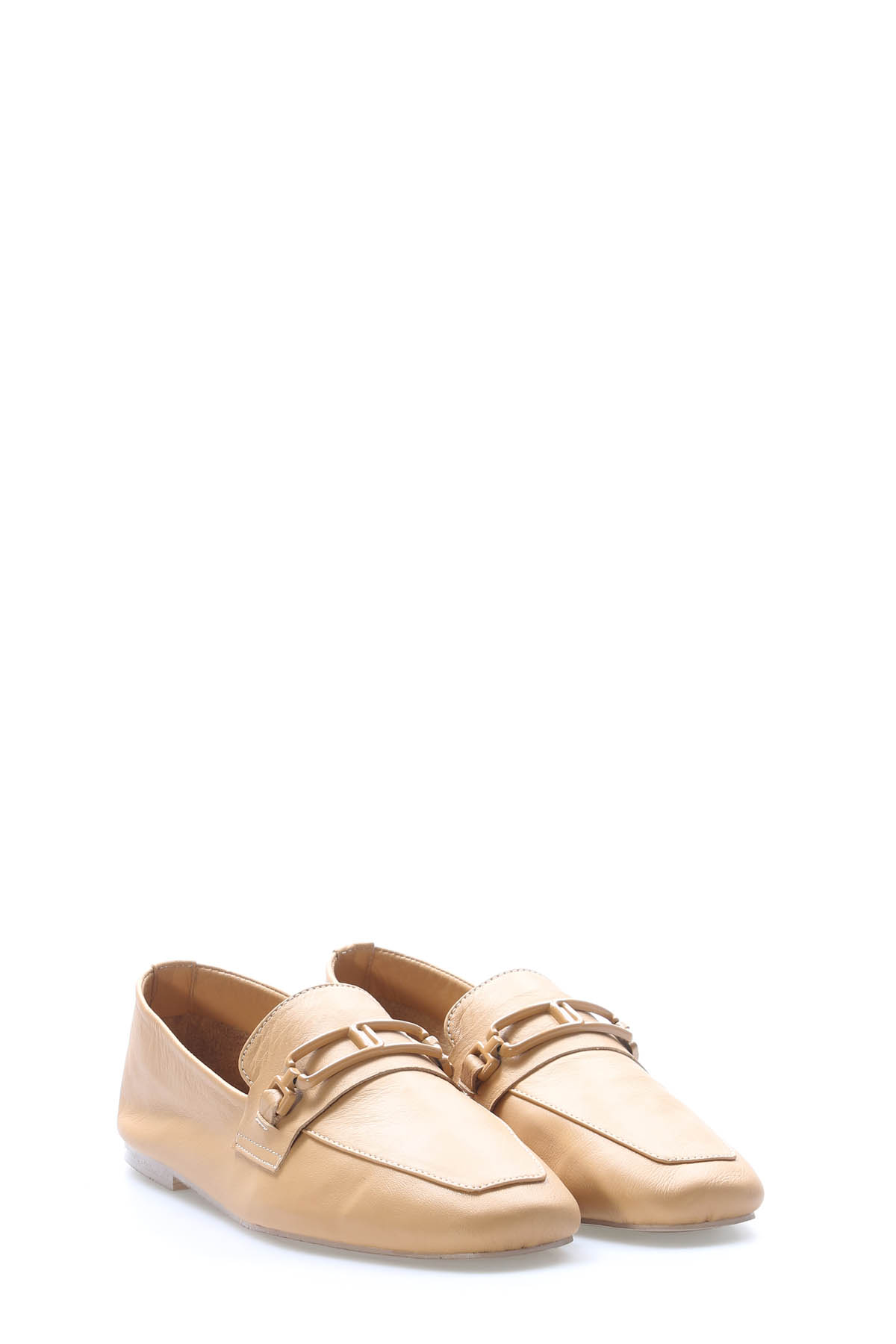 Hakiki Deri Kadın Babet Ayakkabı 210ZA005 - Görsel 6