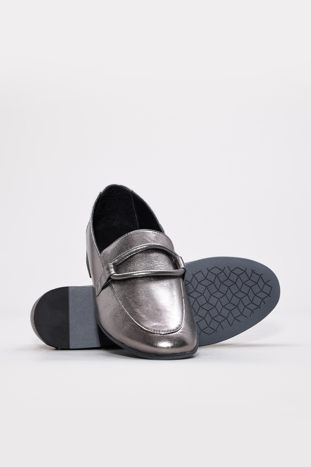 Hakiki Deri Kadın Babet Ayakkabı 657ZA5000 - Görsel 5