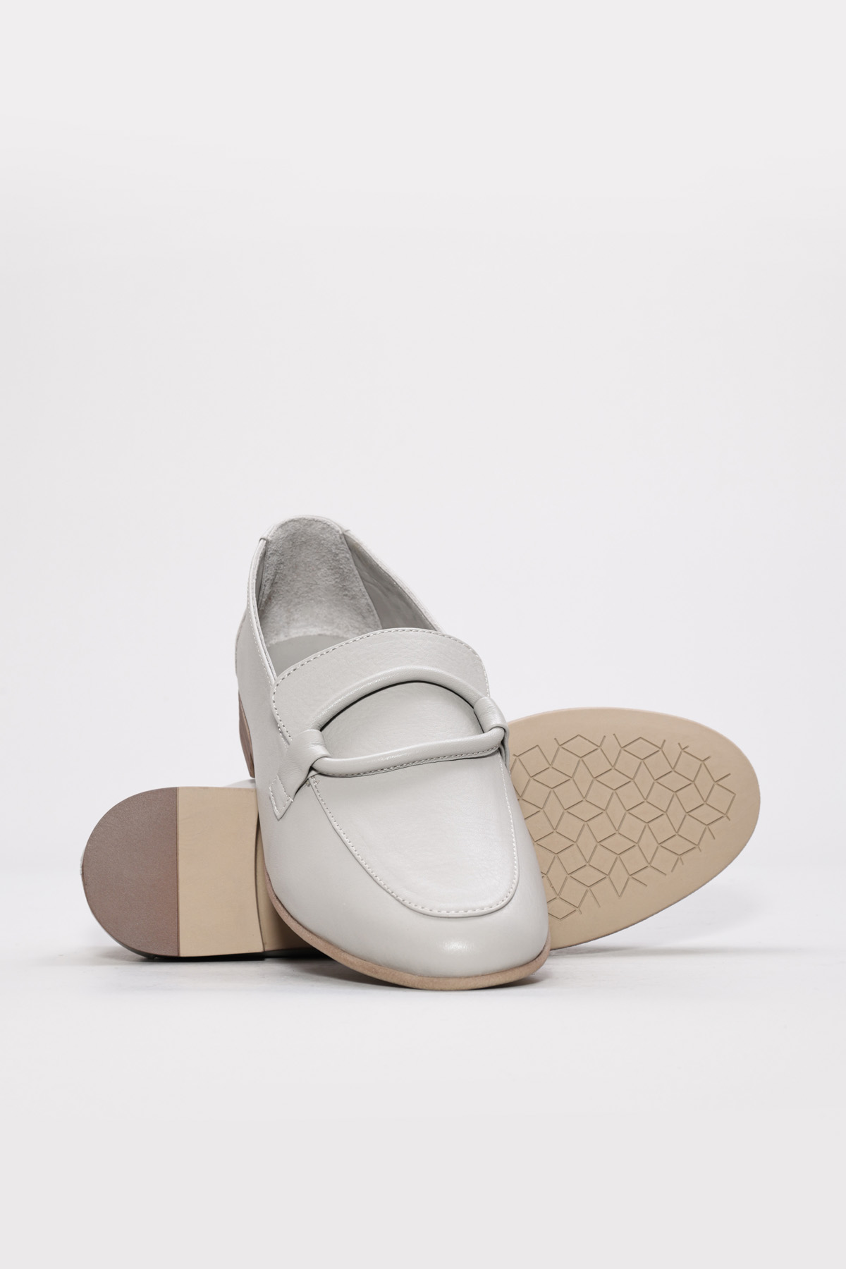 Hakiki Deri Kadın Babet Ayakkabı 657ZA5000 - Görsel 5