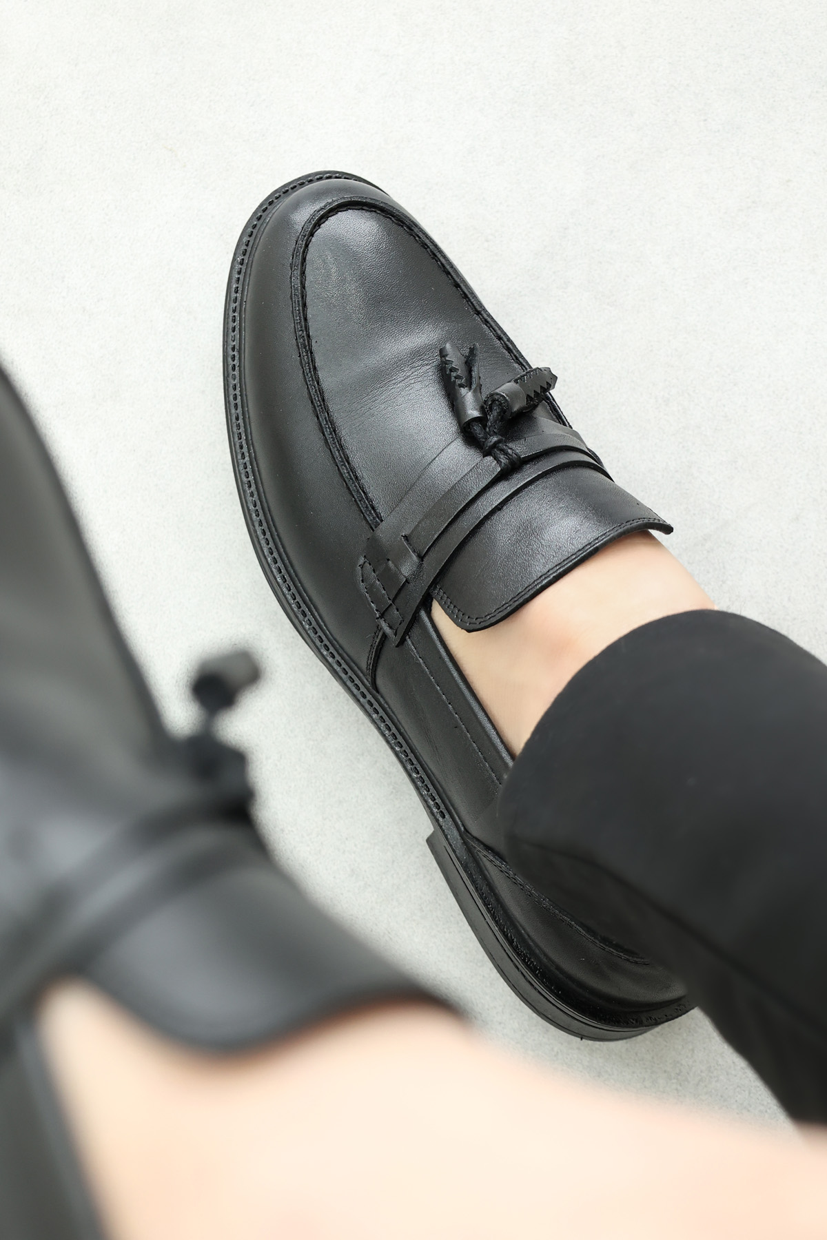 Hakiki Deri Erkek Klasik Ayakkabı 819MA1001 - Görsel 3