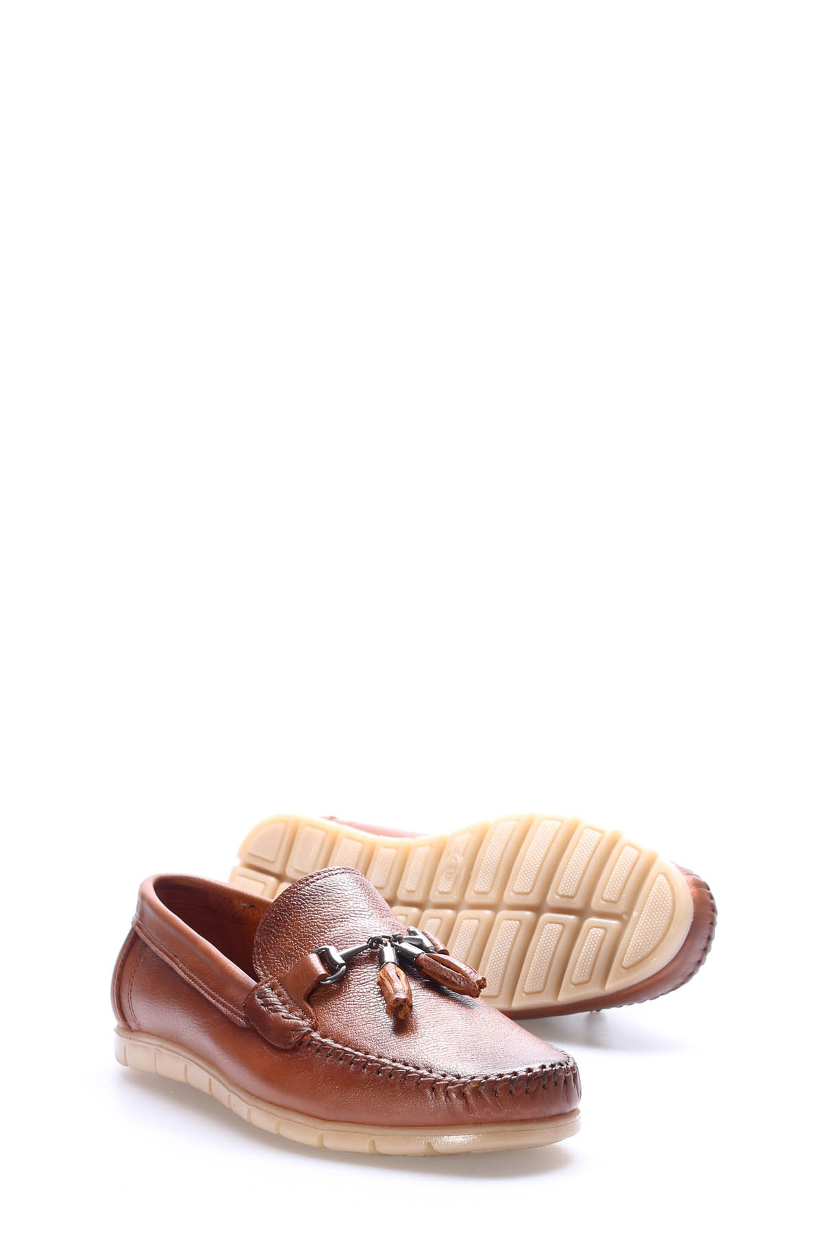 Hakiki Deri Erkek Casual Ayakkabı 628MAF61 - Görsel 4