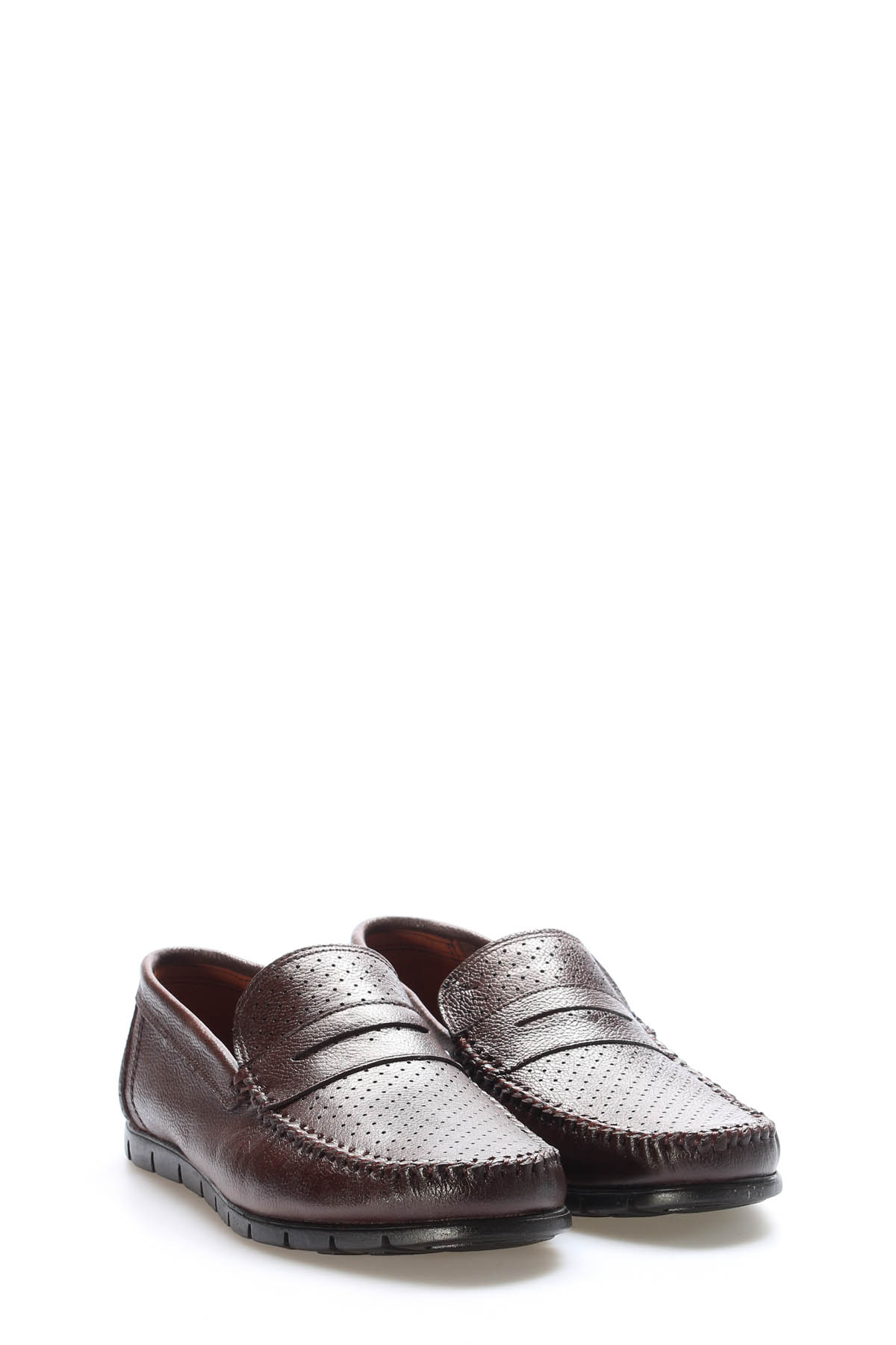 Hakiki Deri Erkek Casual Ayakkabı 628MA20LZR - Görsel 5