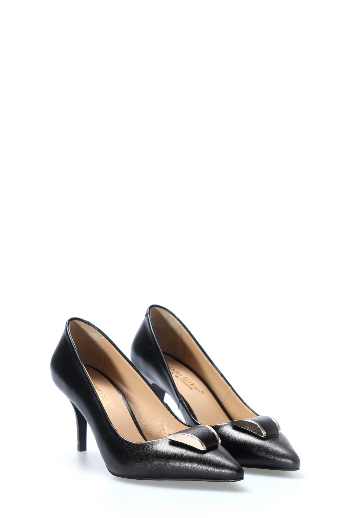 Hakiki Deri Kadın İnce Topuk Ayakkabı 215ZA3110 - Görsel 5