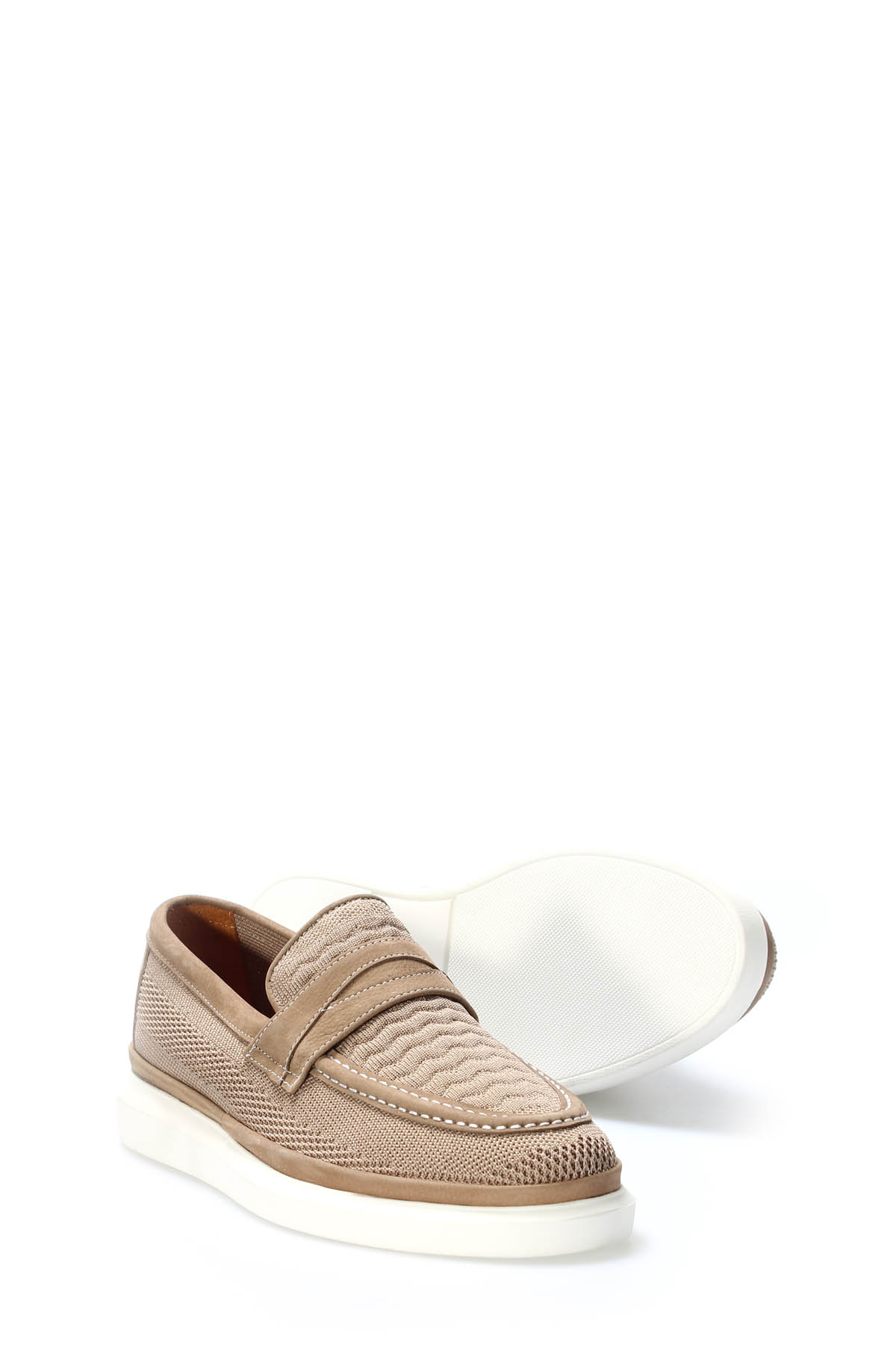 Hakiki Deri Erkek Casual Ayakkabı 722MA359 - Görsel 4