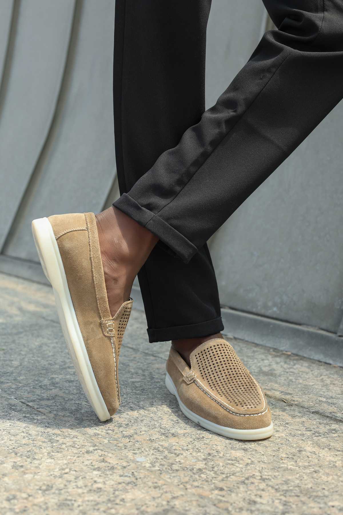 Hakiki Deri Erkek Casual Ayakkabı 819MA020LZR - Görsel 2