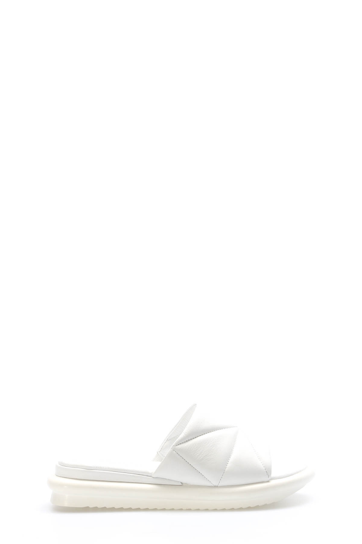 Hakiki Deri Kadın Düz Terlik 227ZAOP04 - Görsel 2