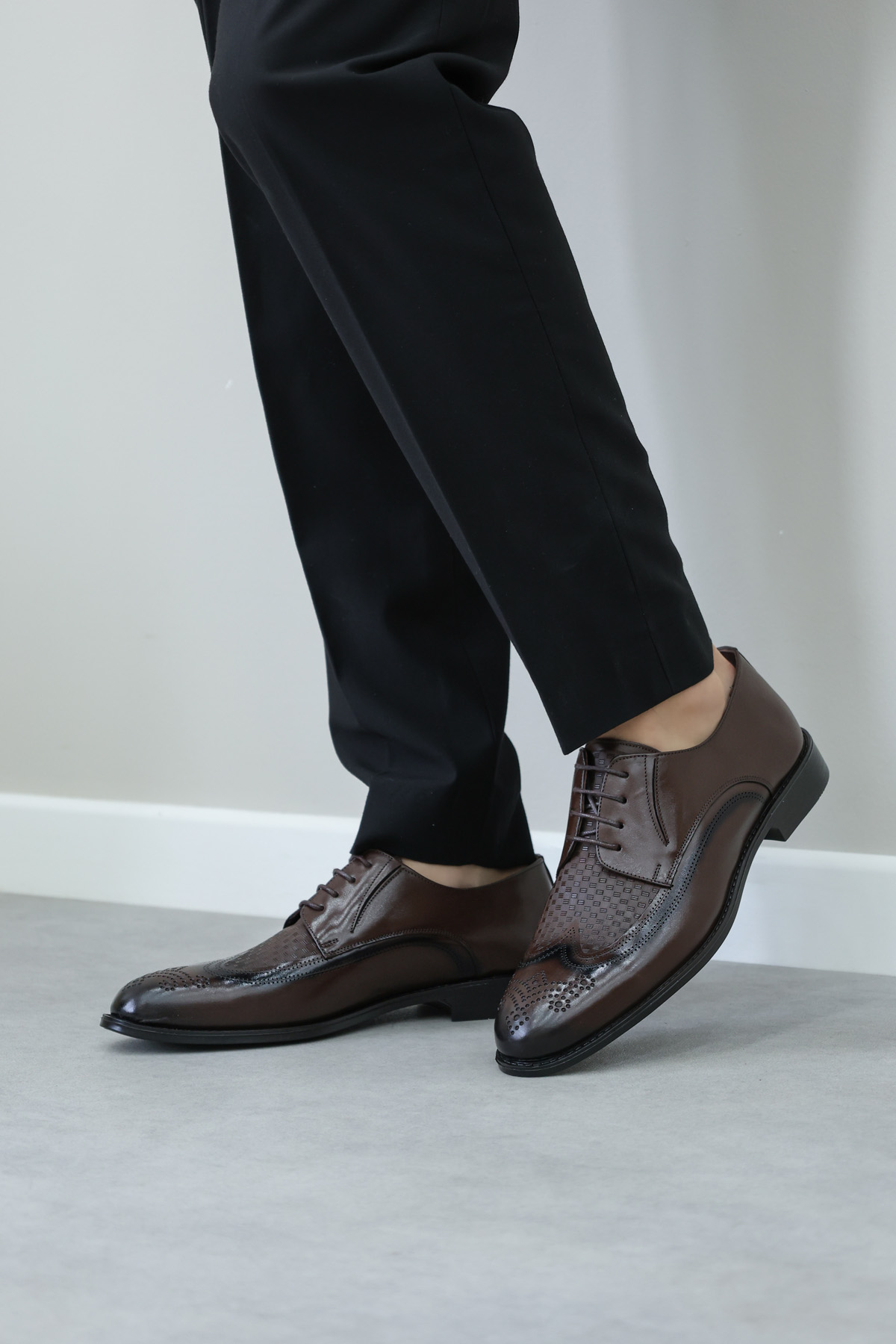 Hakiki Deri Erkek Klasik Ayakkabı 218MA406 - Görsel 6