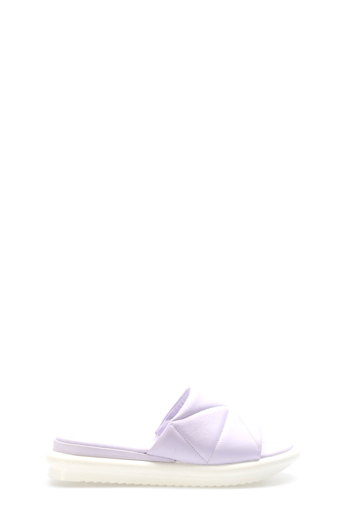 Hakiki Deri Kadın Düz Terlik 227ZAOP04 - Görsel 2