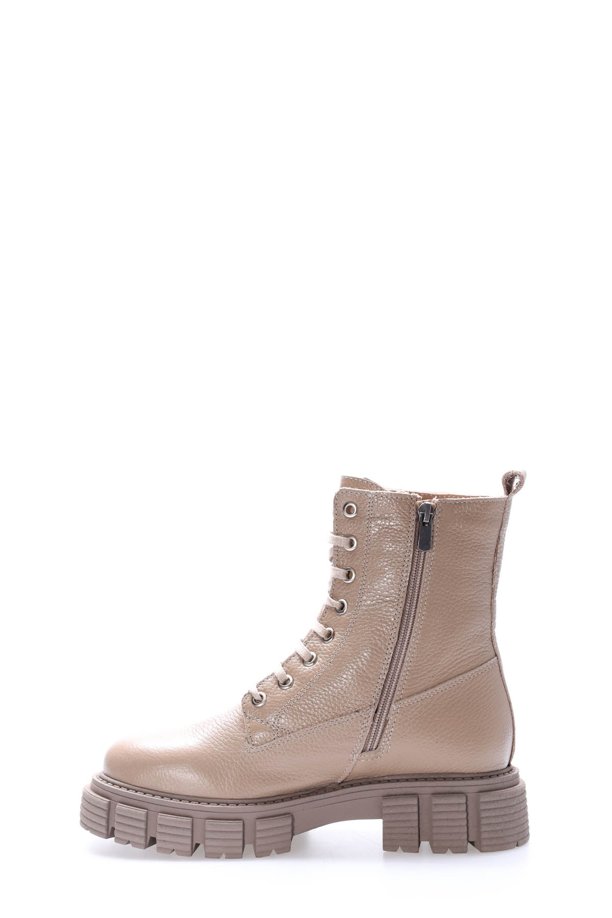 Hakiki Deri Kürklü Kadın Klasik Bot 710KZA6001 - Görsel 3