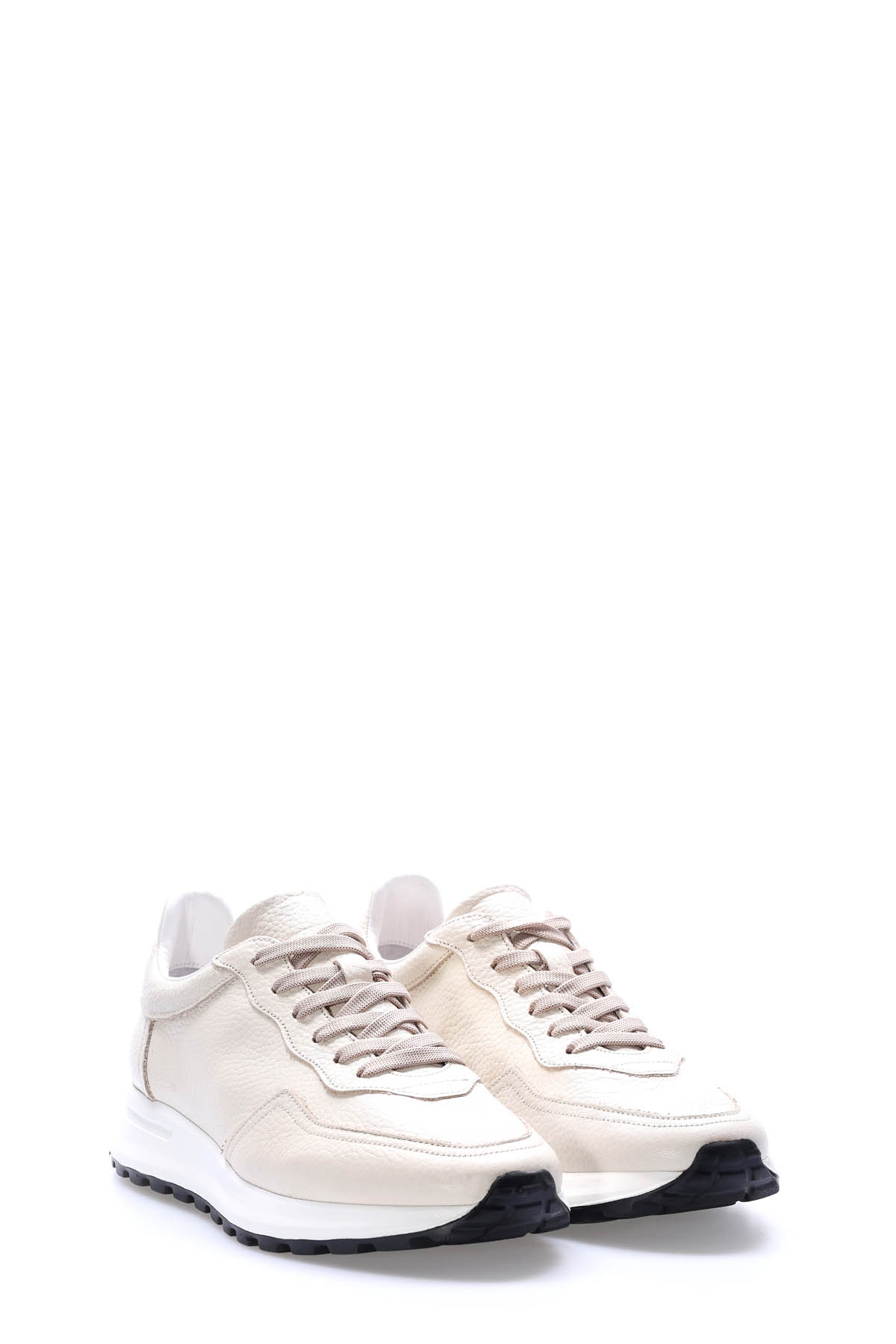 Fast Step Beyaz Fast Step Hakiki Deri Erkek Casual Ayakkabı 723MA5070