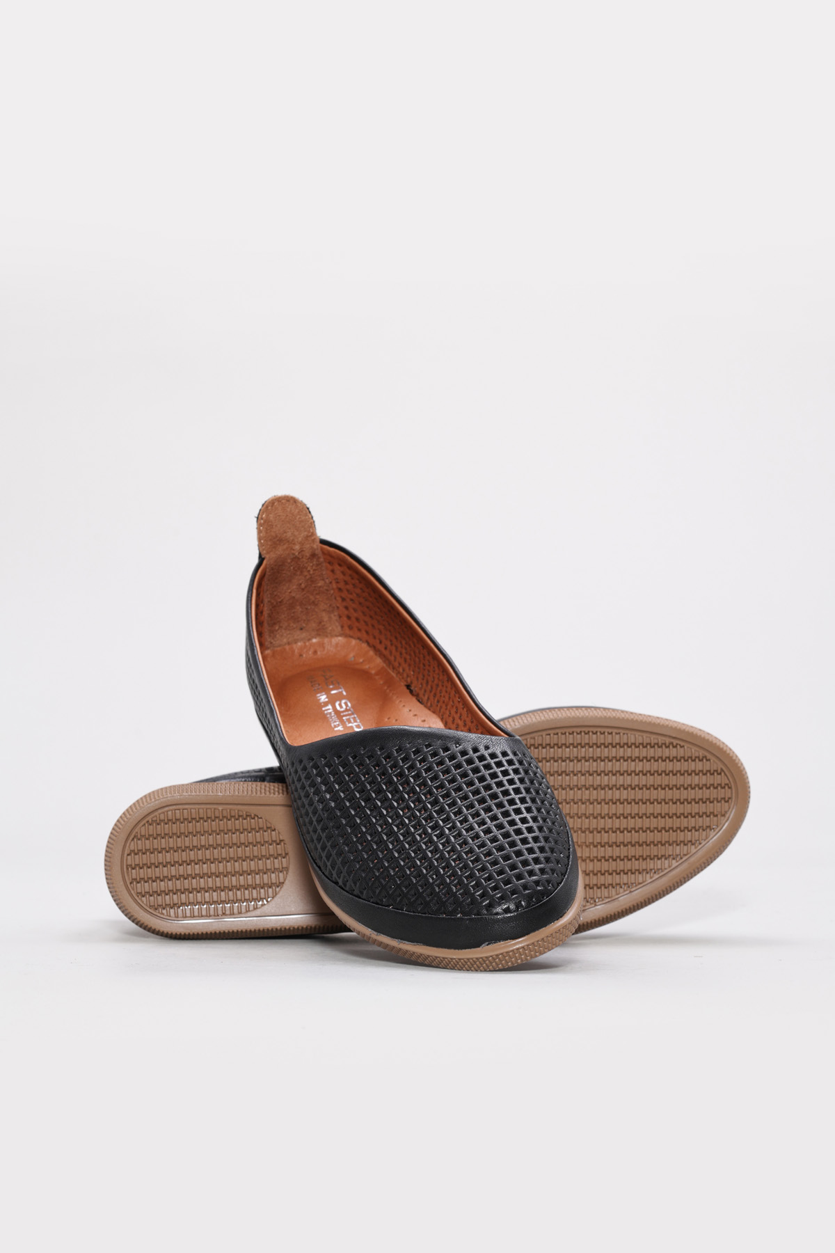 Hakiki Deri Kadın Babet Ayakkabı 419ZA2103 - Görsel 4