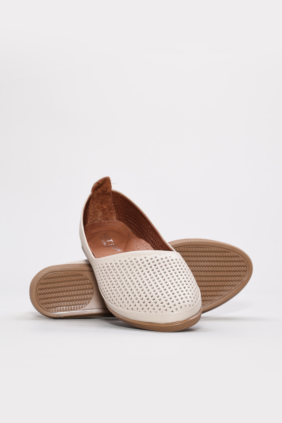 Hakiki Deri Kadın Babet Ayakkabı 419ZA2103 - Görsel 5