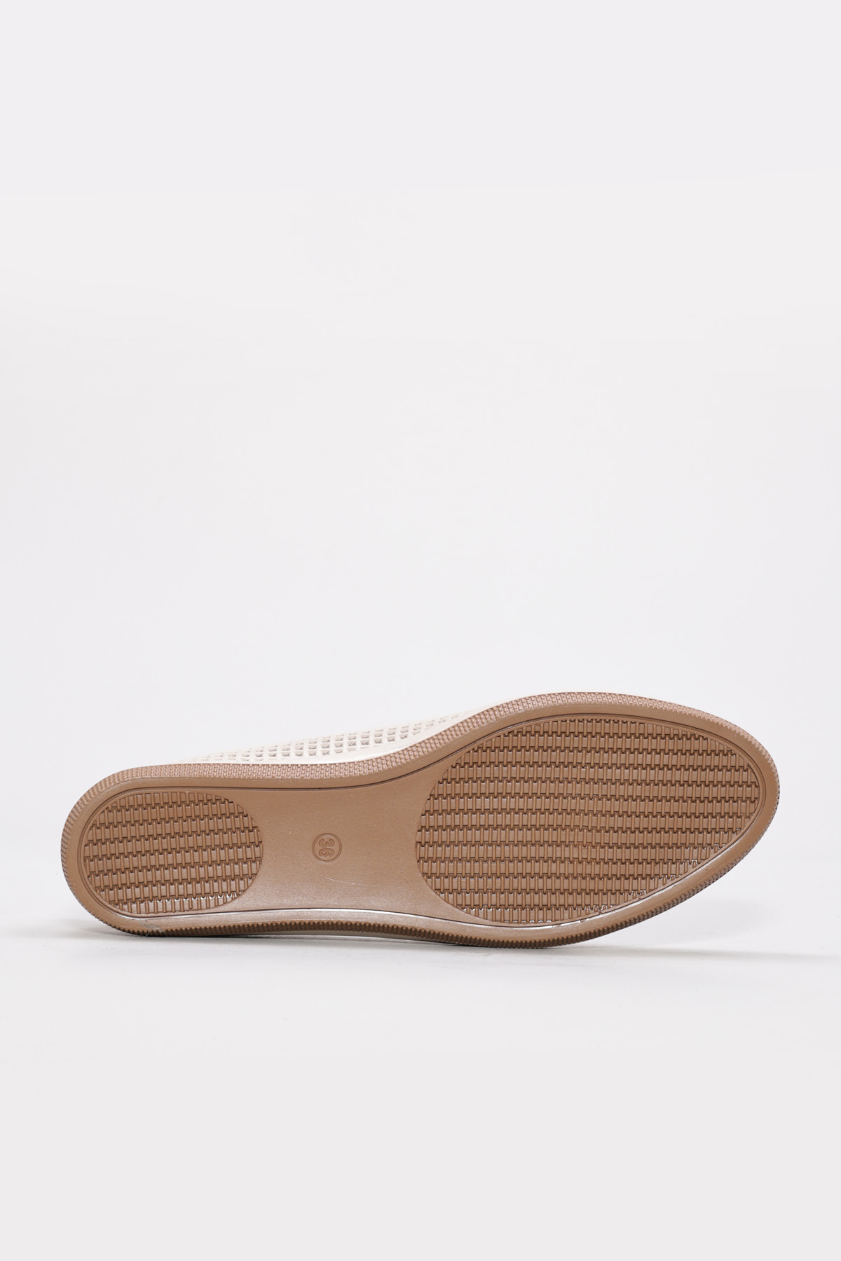 Hakiki Deri Kadın Babet Ayakkabı 419ZA2103 - Görsel 7