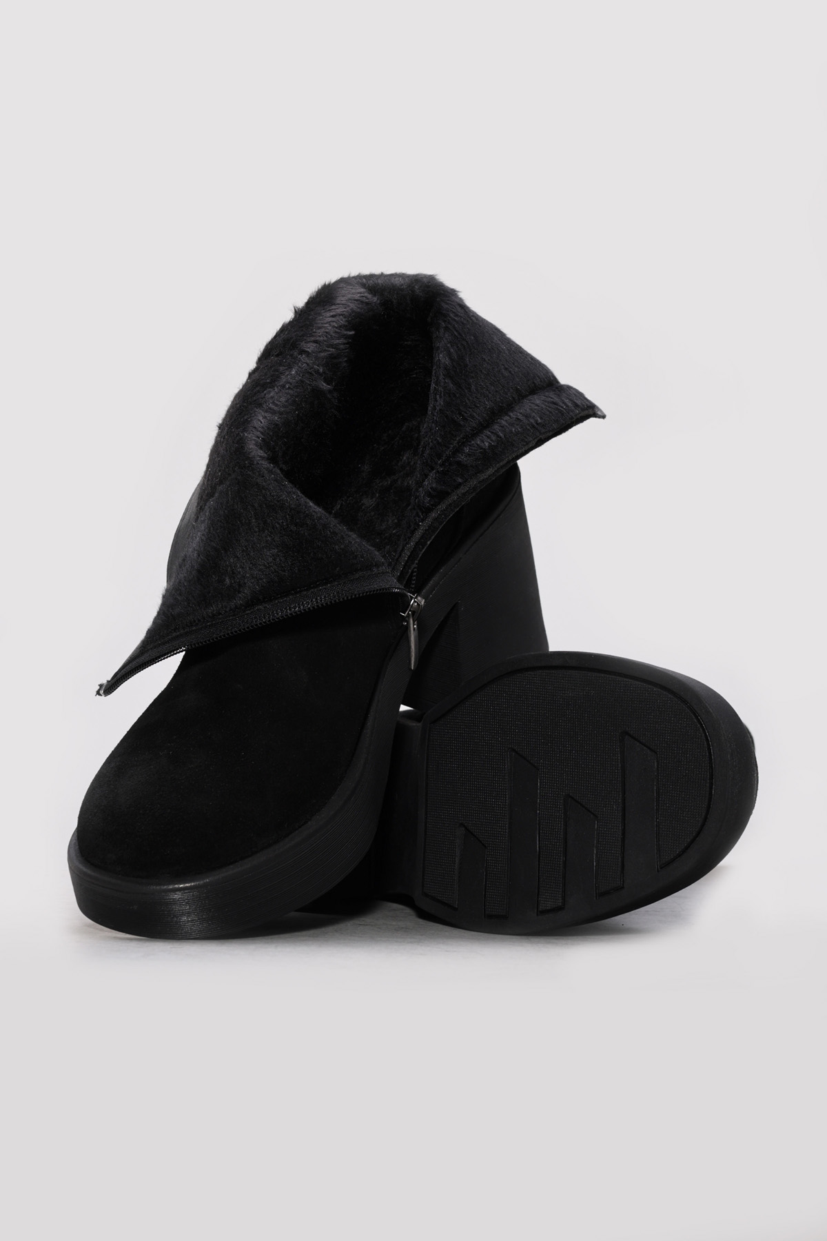 Hakiki Deri Kadın Klasik Bot 217SZA0657-03 - Görsel 5