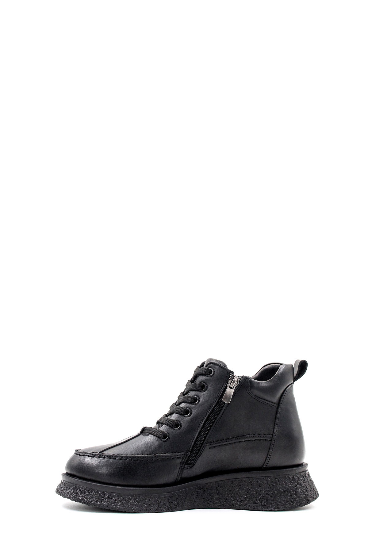 Hakiki Deri Kürklü Kadın Kalın Topuklu Bot 217KZA671-42 - Görsel 4