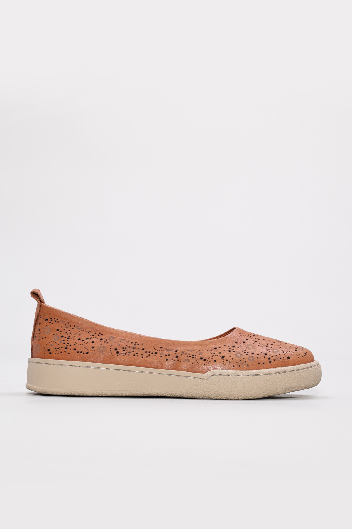 Hakiki Deri Kadın Babet Ayakkabı 657ZA3331 - Görsel 2