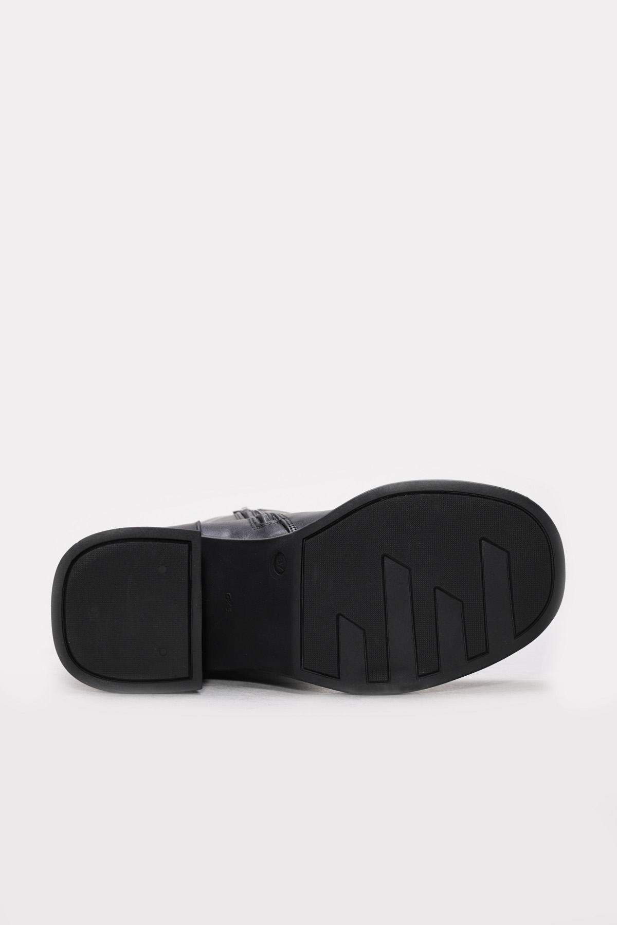 Hakiki Deri Kürklü Kadın Kalın Topuklu Bot 217KZA0657-03 - Görsel 7