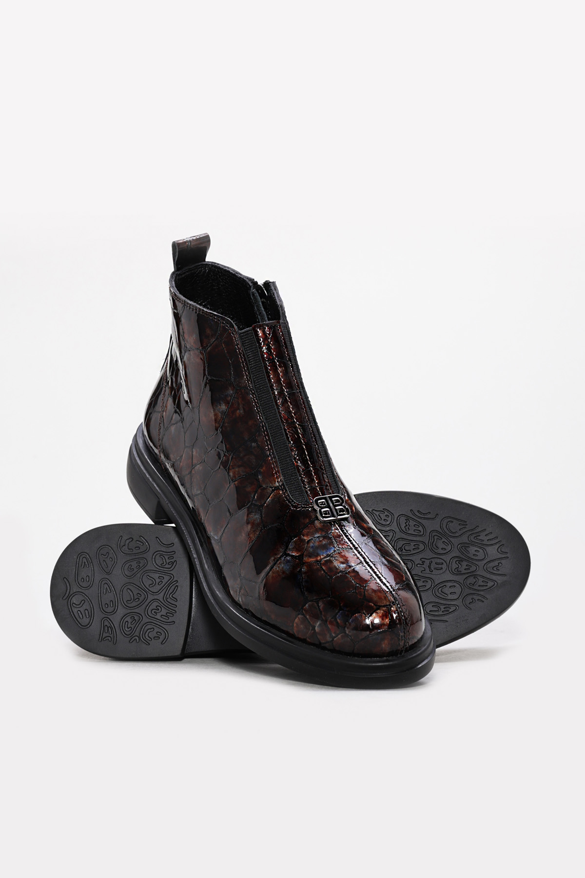 Hakiki Deri Kadın Klasik Bot 238SZA116 - Görsel 5