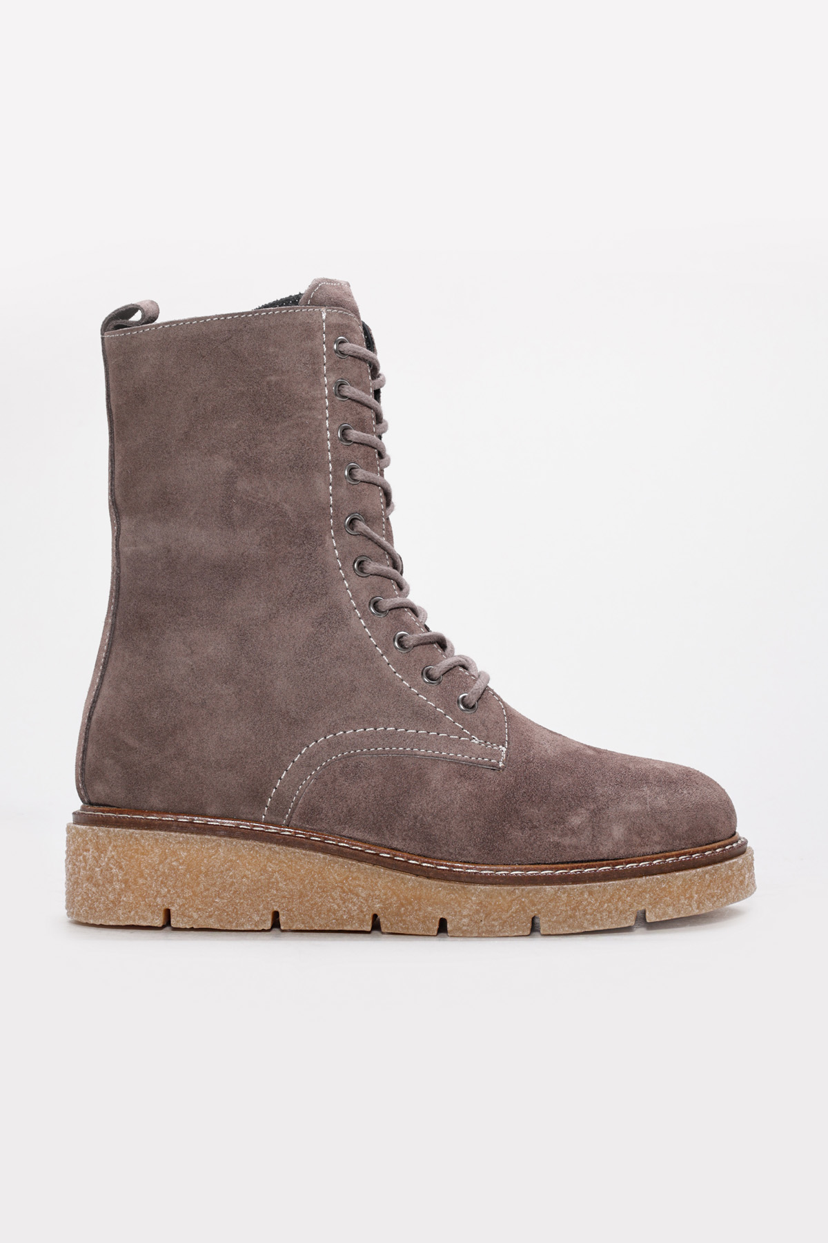 Hakiki Deri Kürklü Kadın Klasik Bot 657KZA2504 - Görsel 2