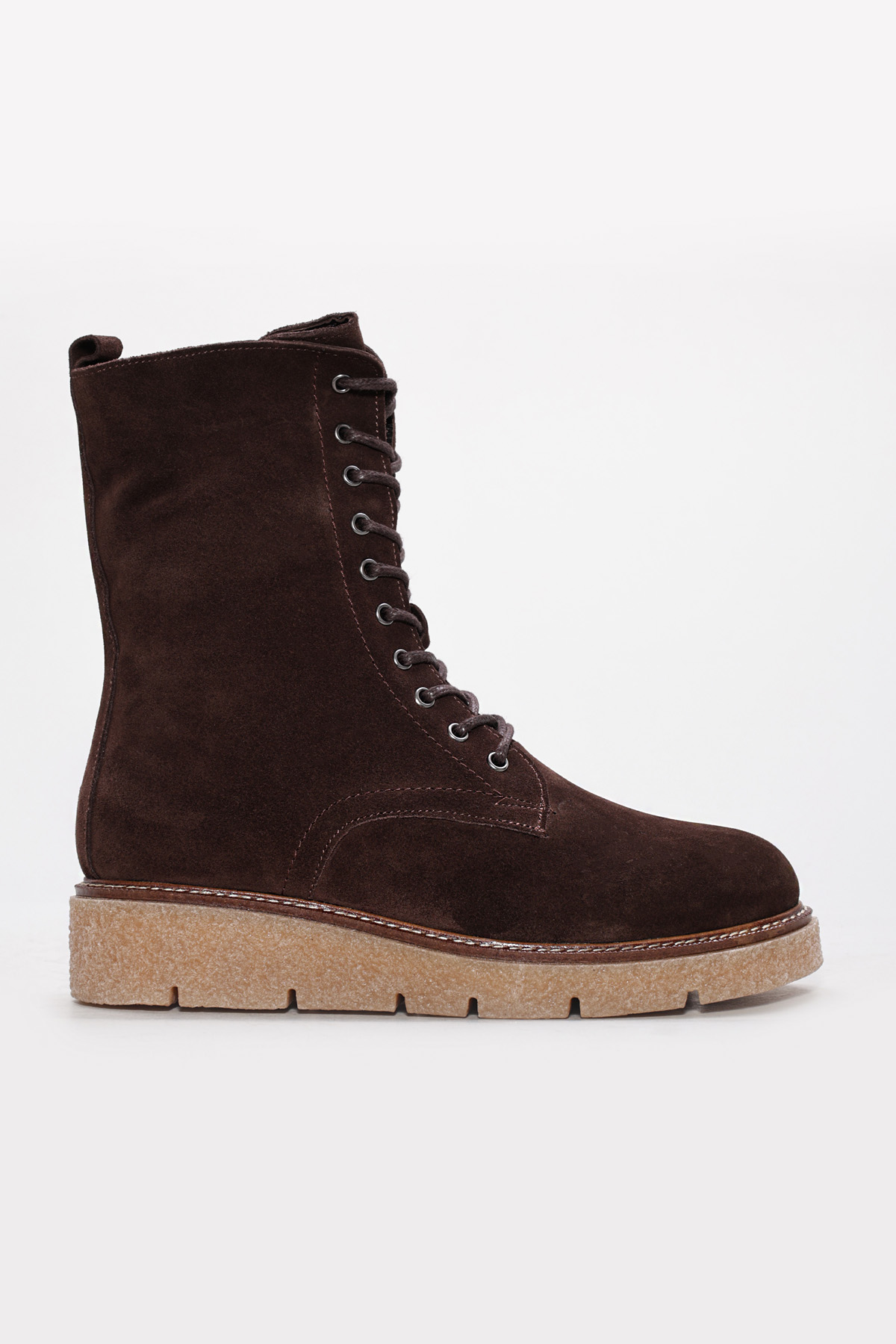 Hakiki Deri Kürklü Kadın Klasik Bot 657KZA2504 - Görsel 2