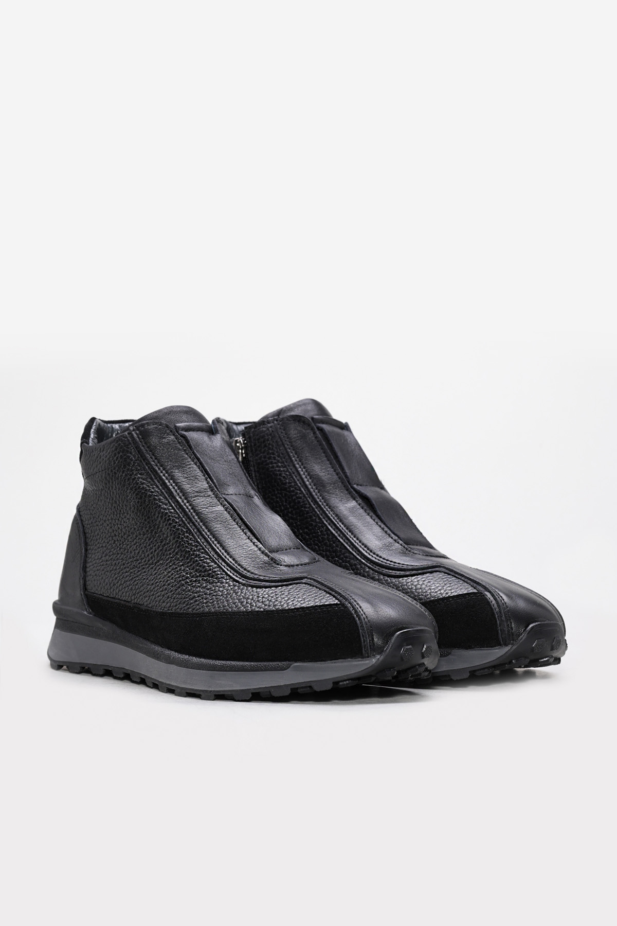 Hakiki Deri Kürklü Erkek Klasik Bot 856KMA528 - Görsel 6