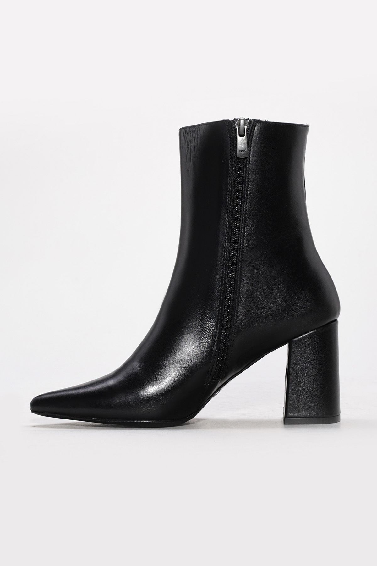 Fast Step Fast Step Siyah Hakiki Deri Kadın Kalın Topuklu Bot 215DZA3211 | Flo Siyah - 3. görsel