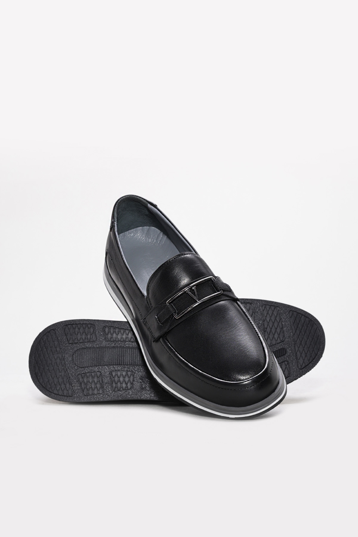 Hakiki Deri Erkek Casual Ayakkabı 241MA2013 - Görsel 4