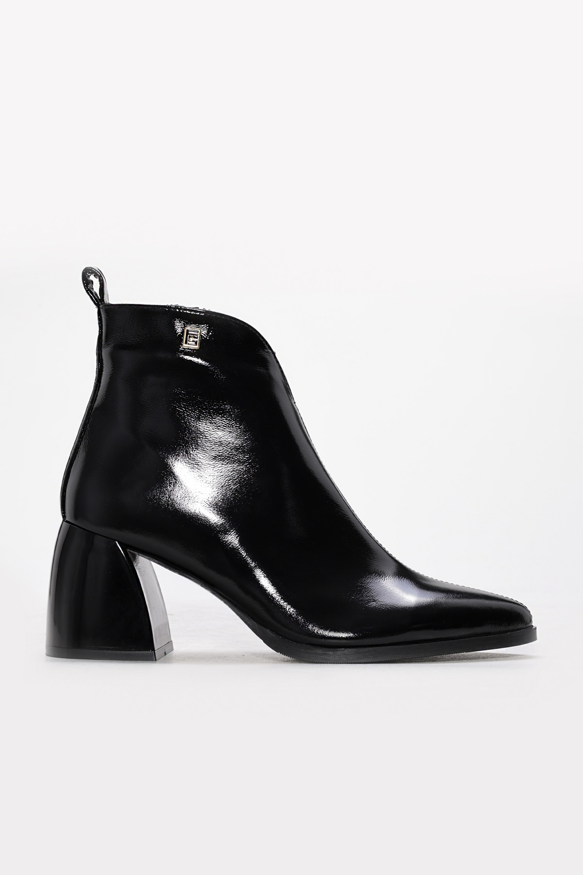 Hakiki Deri Kadın Kalın Topuklu Bot 064SZA805 - Görsel 2