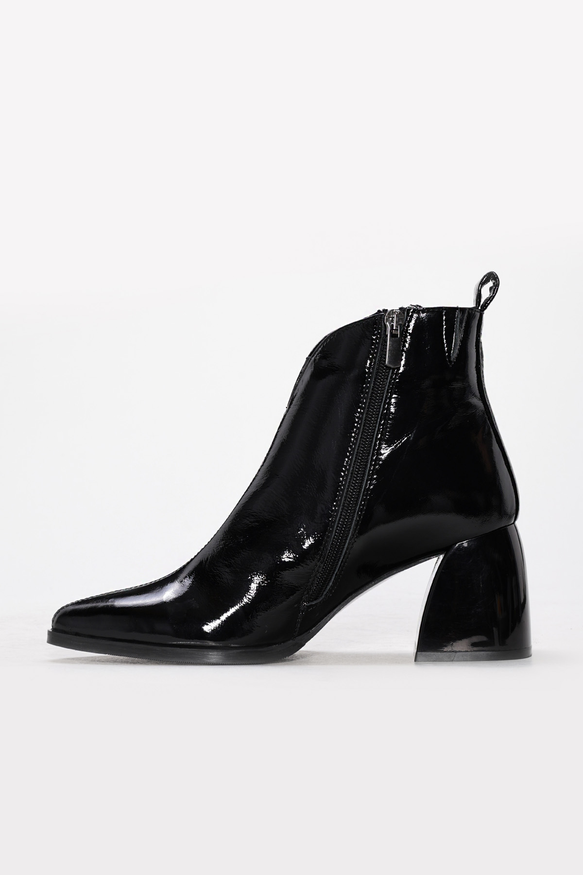 Hakiki Deri Kadın Kalın Topuklu Bot 064SZA805 - Görsel 3