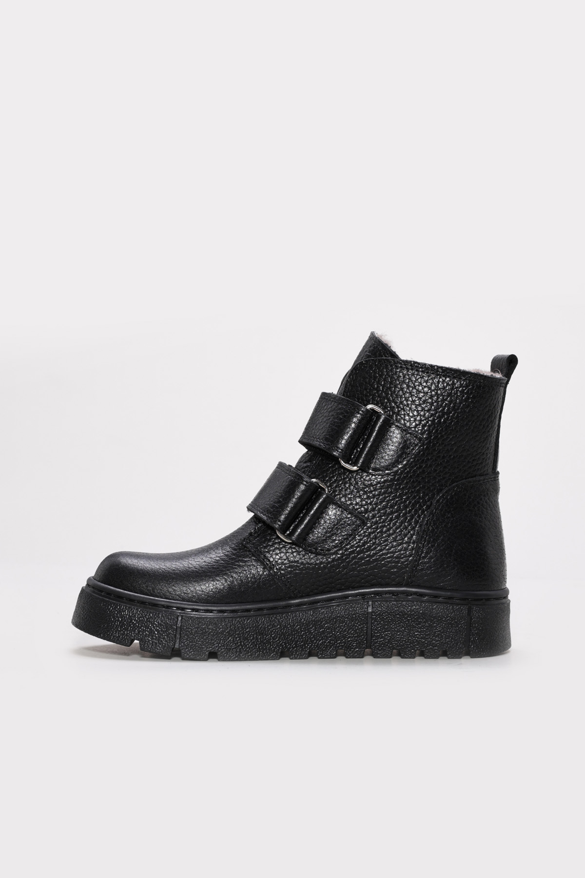 Hakiki Deri Kürklü Unisex Çocuk Klasik Bot 769KXA134 - Görsel 4