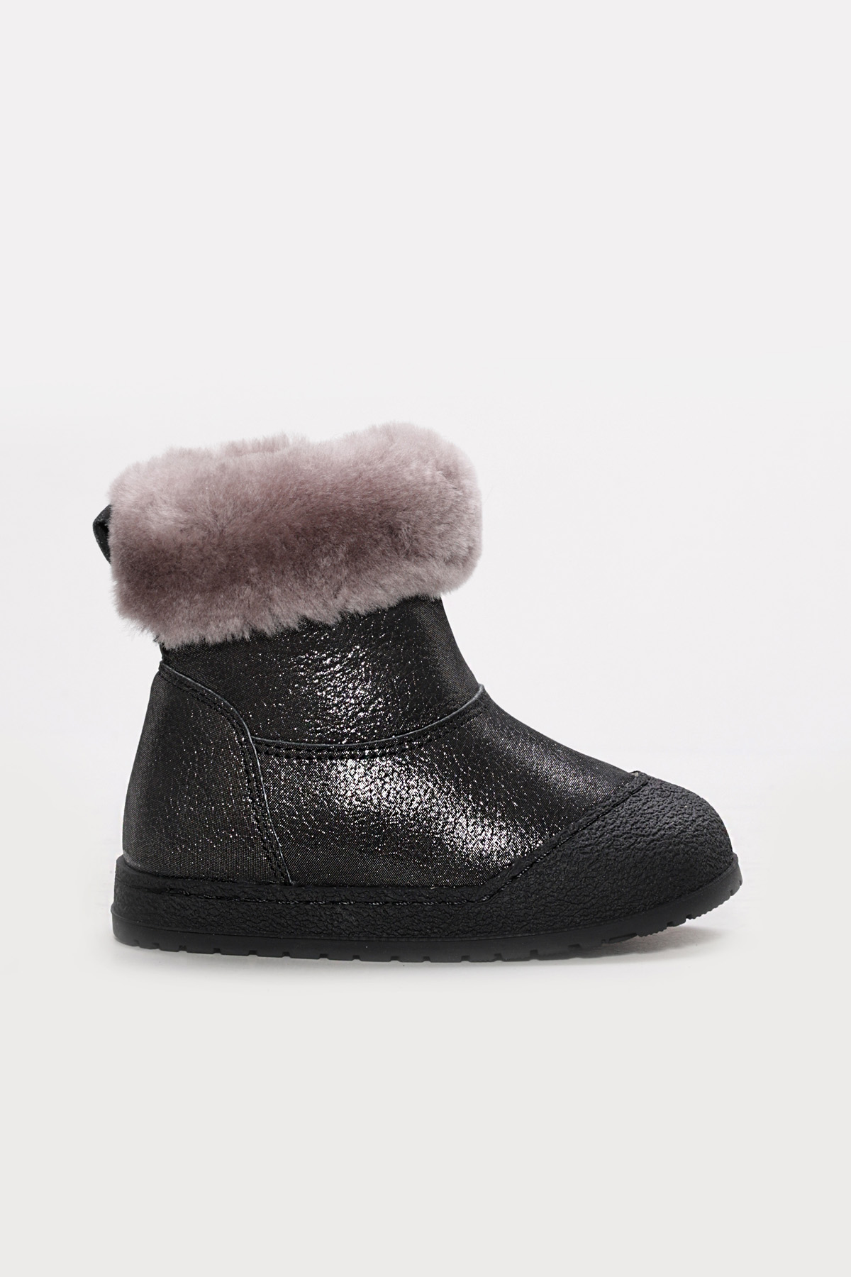 Hakiki Deri Kürklü Unisex Çocuk Klasik Bot 157KXA2713 - Görsel 2