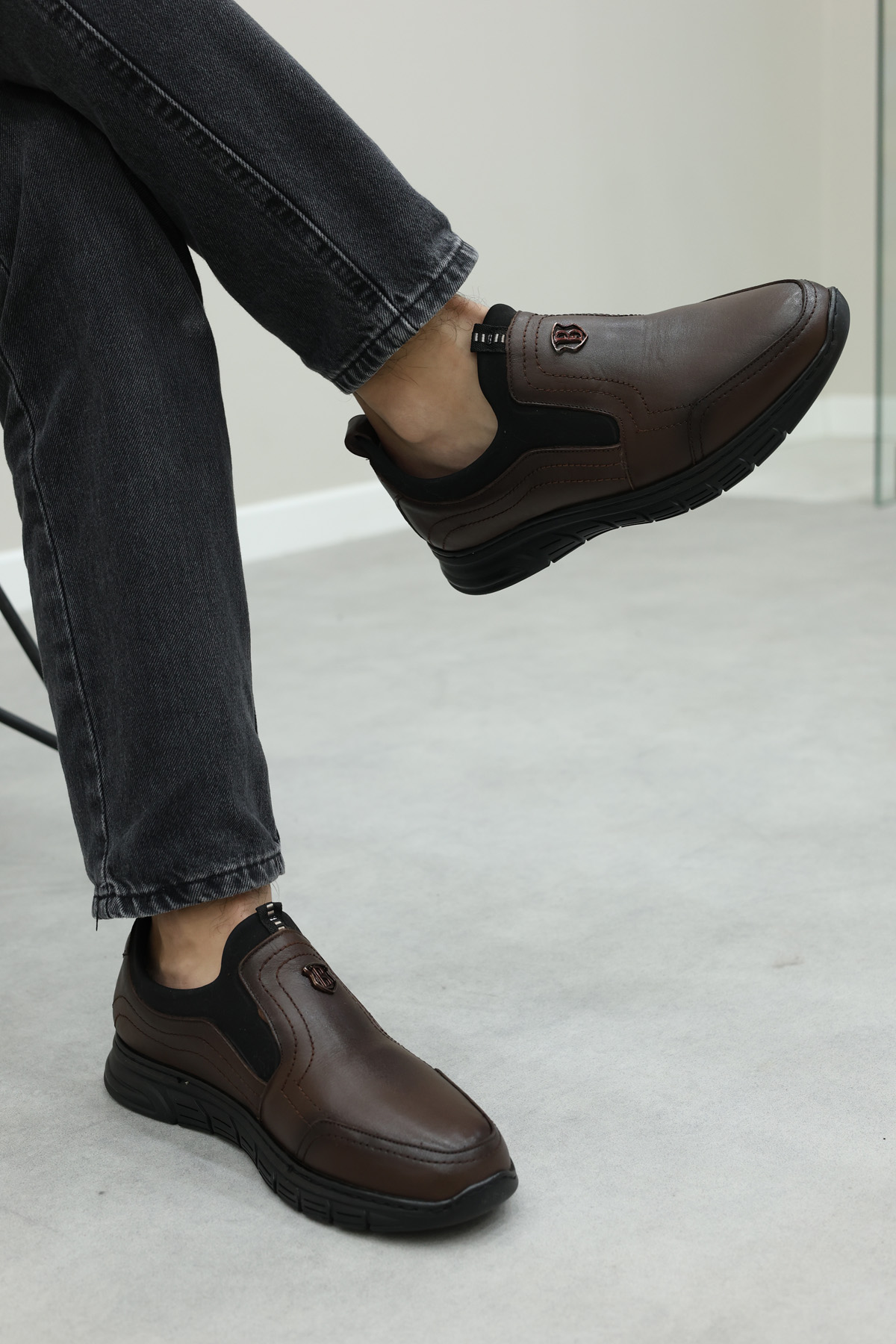 Hakiki Deri Erkek Casual Ayakkabı 161KMA243 - Görsel 7