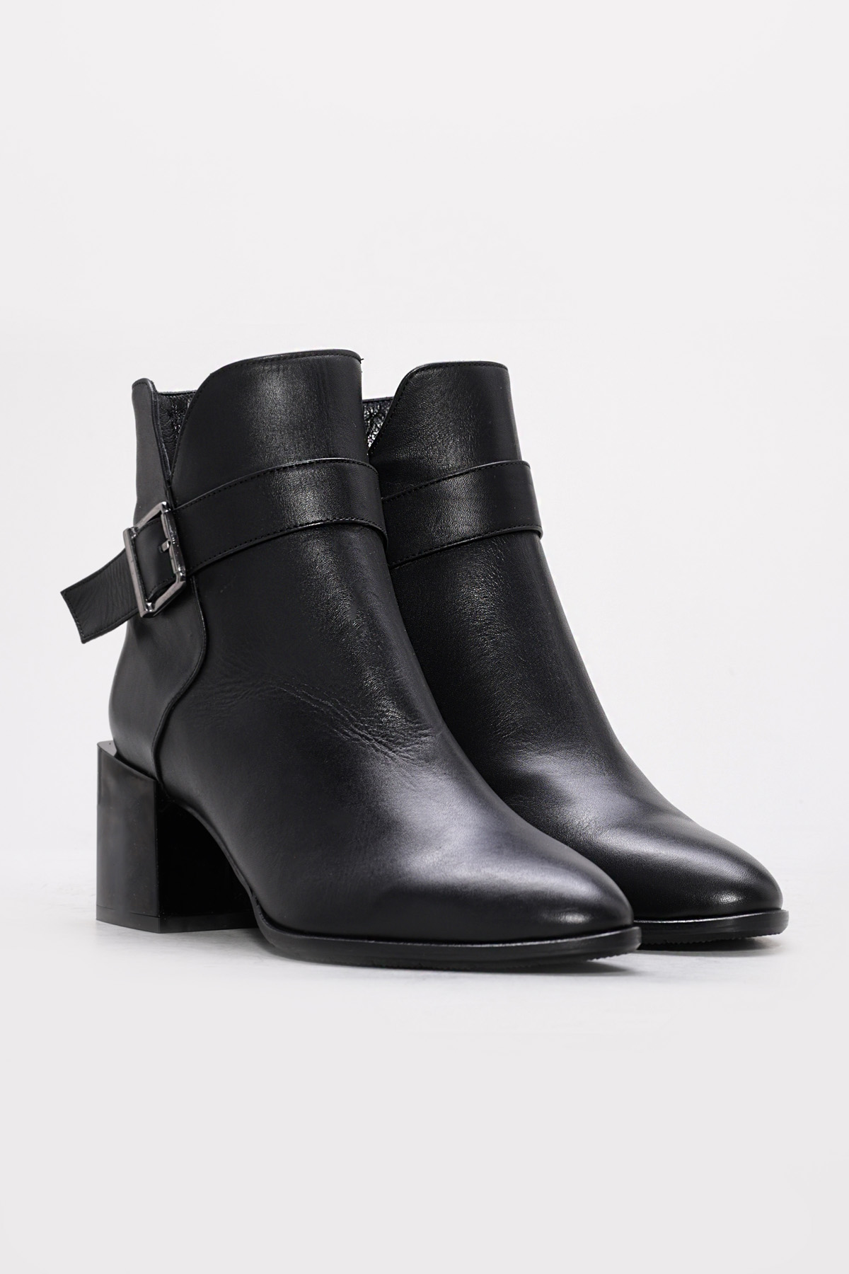 Hakiki Deri Kadın Klasik Bot 264SZA669 - Görsel 5