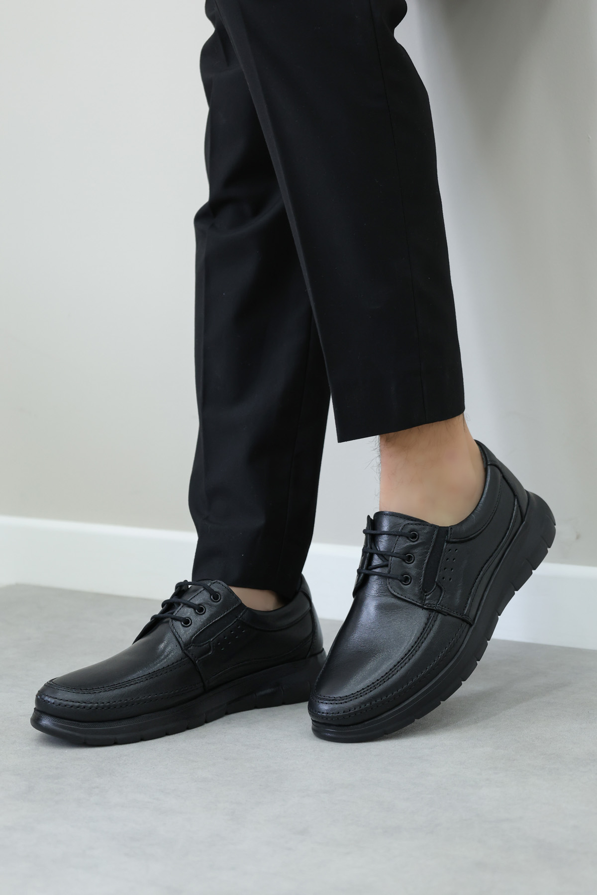 Hakiki Deri Erkek Klasik Ayakkabı 951MA203EVA - Görsel 7